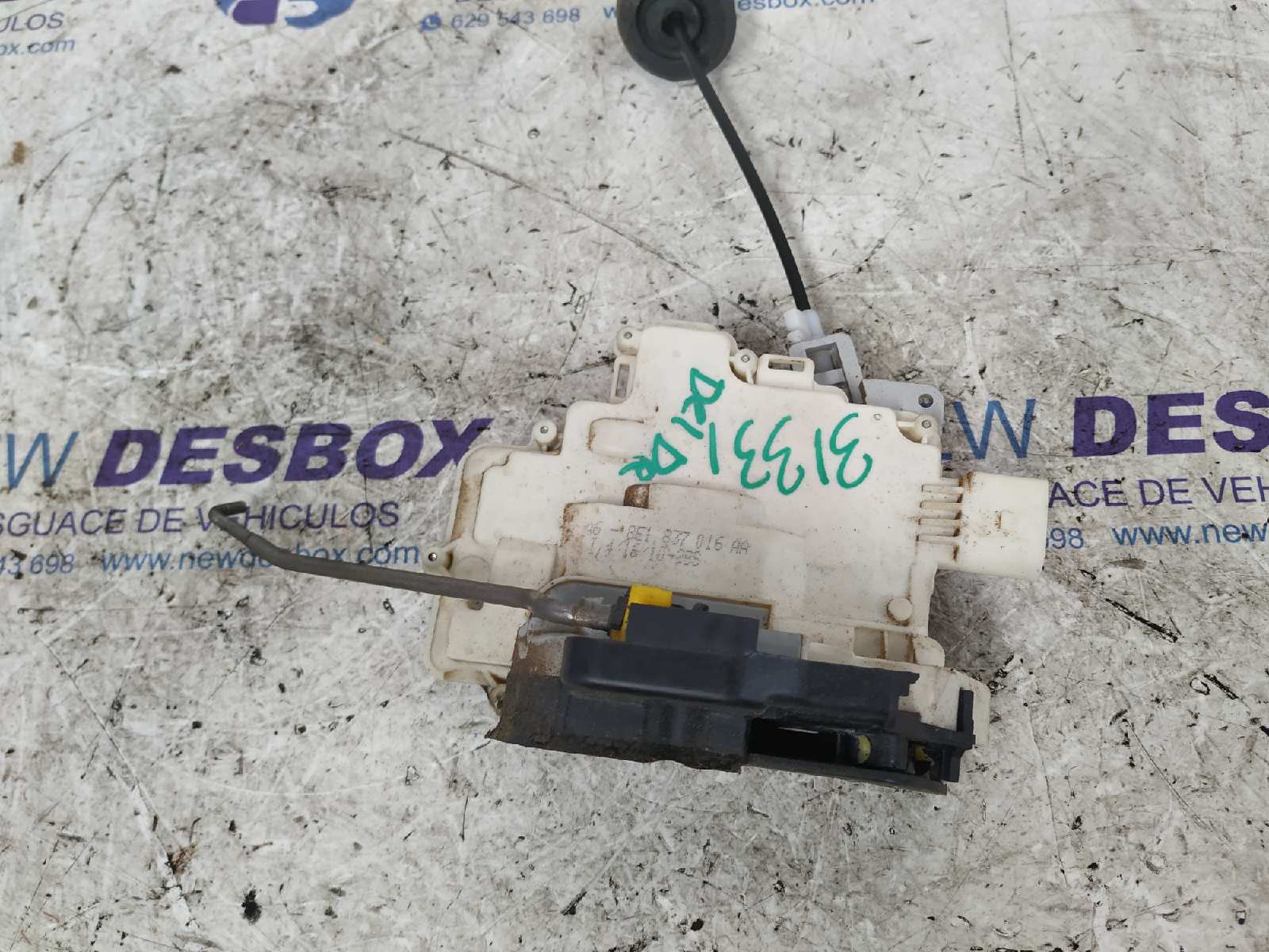 CERRADURA PUERTA DELANTERA DERECHA SEAT EXEO ST (3R5)(2009>)