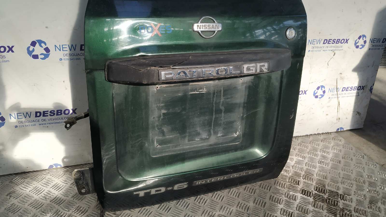 PORTON TRASERO IZQUIERDO NISSAN PATROL GR (Y61) - vista 6