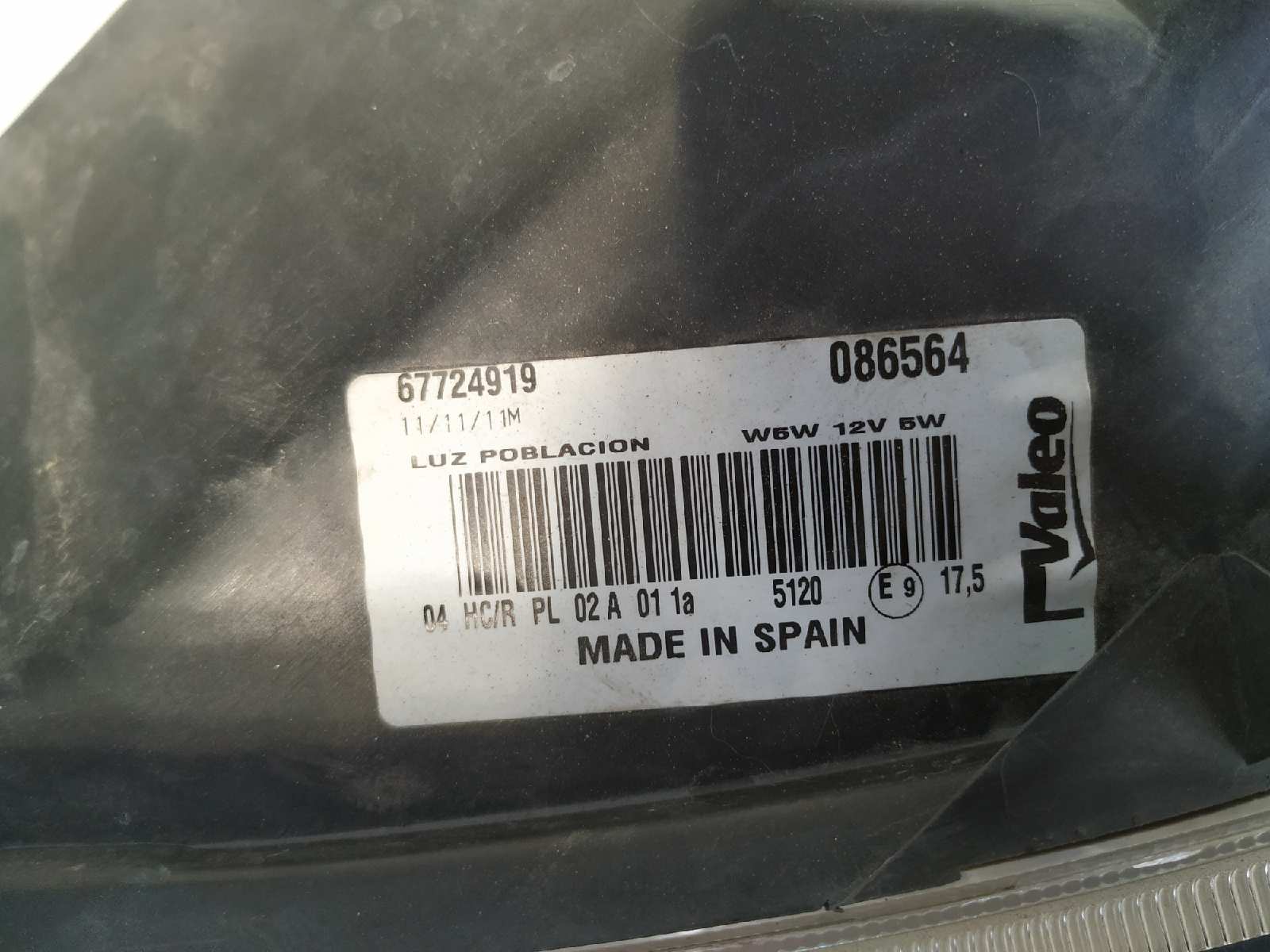 FARO IZQUIERDO FORD KA (CCQ) - vista 3