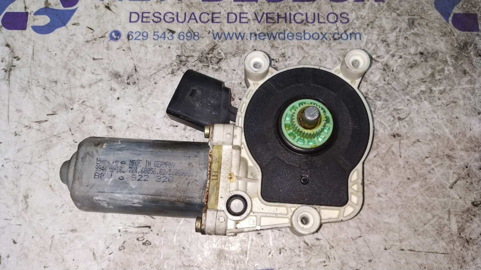 MOTOR ELEVALUNAS TRASERO DERECHO BMW SERIE 5 BERLINA (E60)