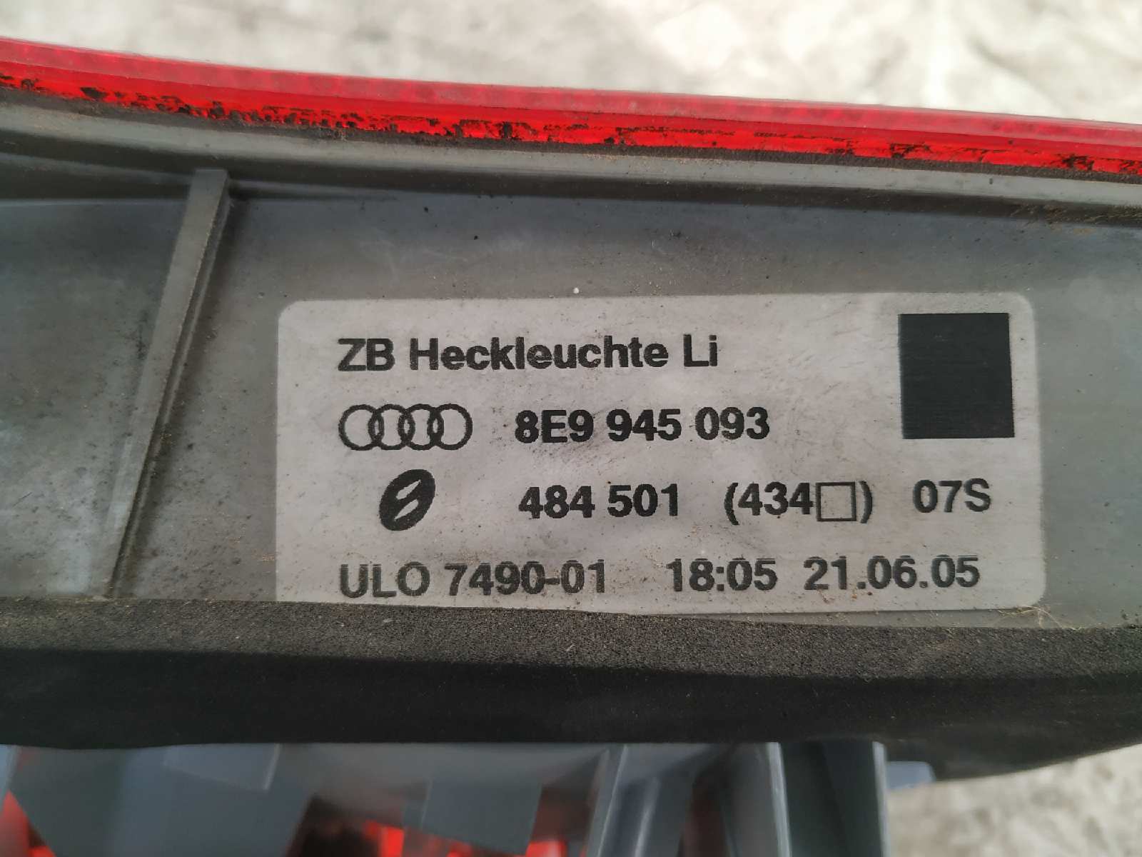 PILOTO PORTON IZQUIERDO AUDI A4 AVANT (8E) - vista 3