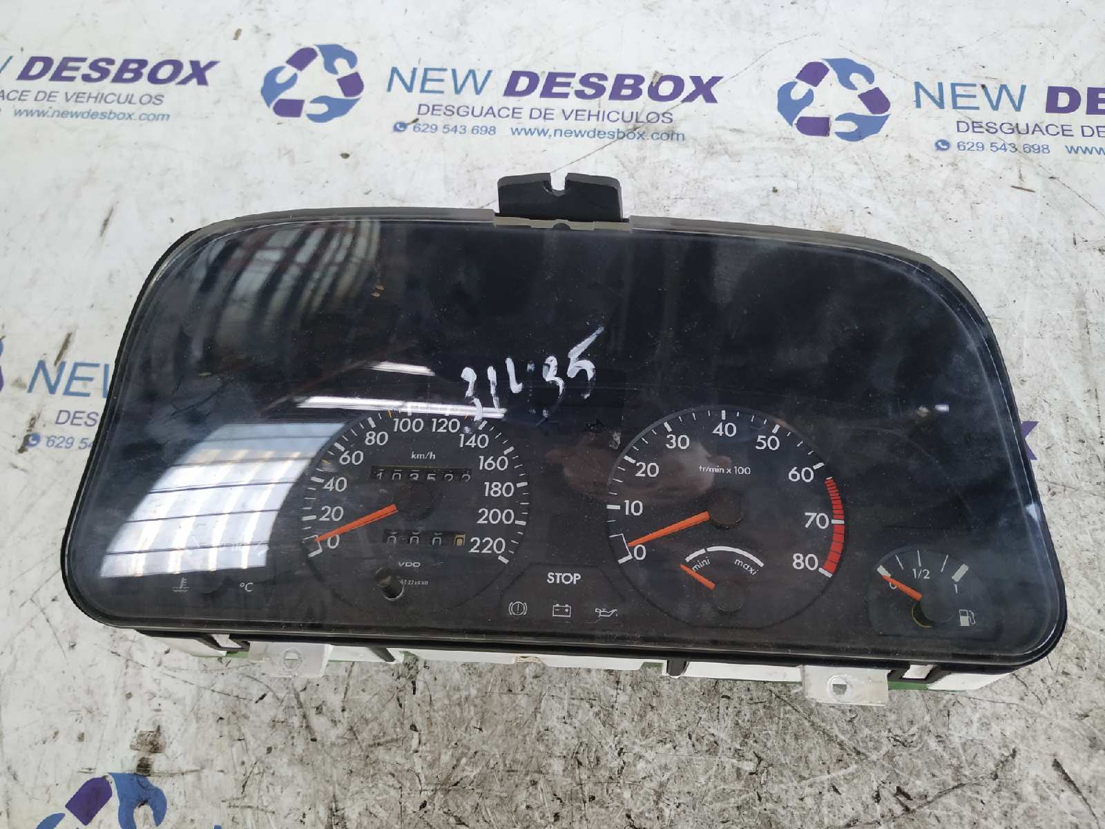 CUADRO INSTRUMENTOS PEUGEOT 306 BERLINA 3/4/5 PUERTAS (S2)