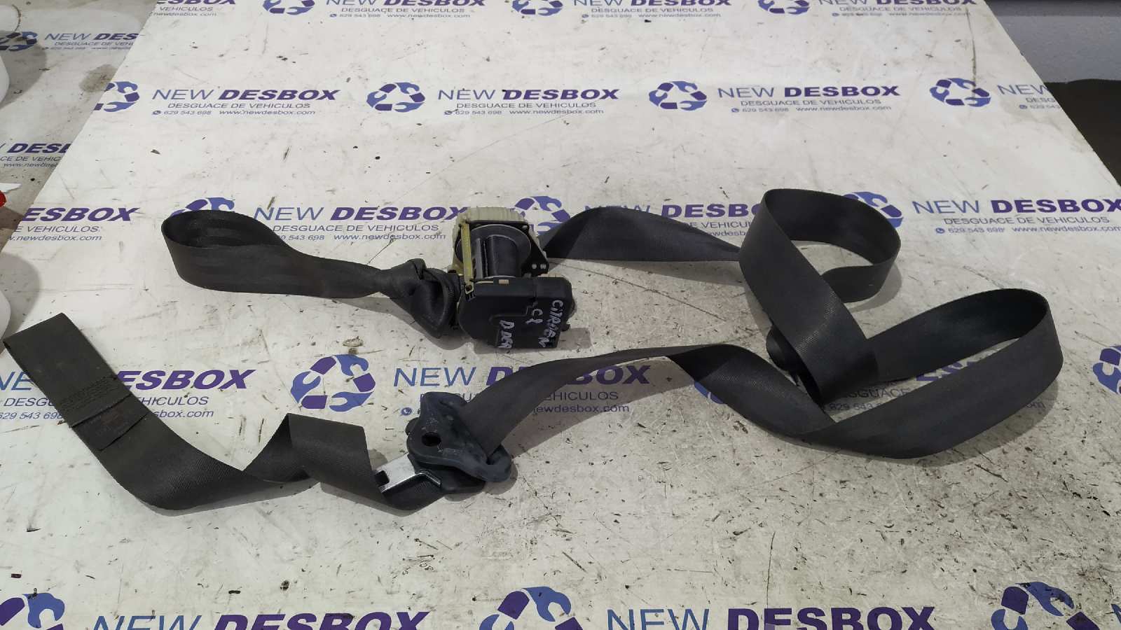 CINTURON DELANTERO DERECHO CITROEN C2 1.1