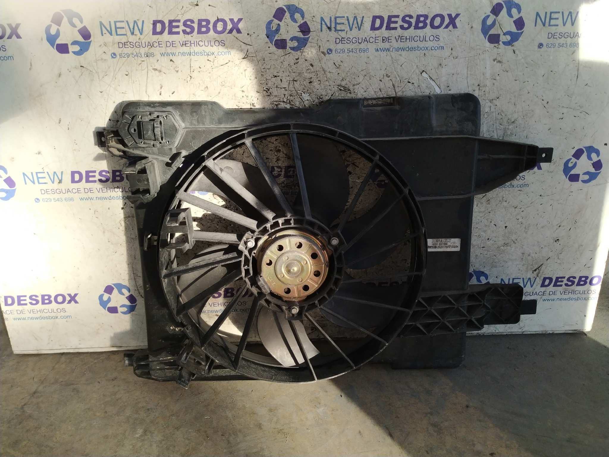 ELECTROVENTILADOR RENAULT MEGANE II BERLINA 3P