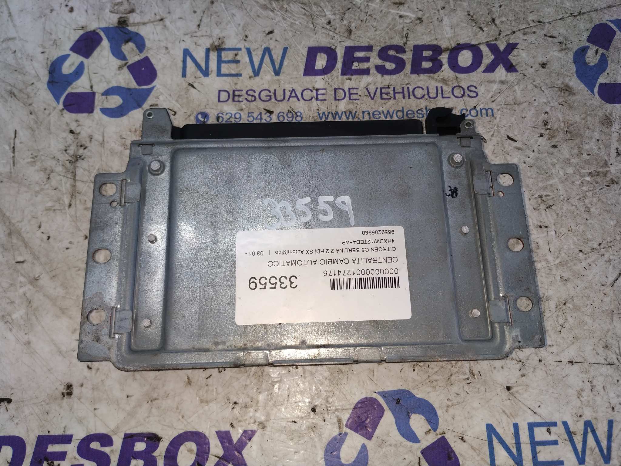 CENTRALITA CAMBIO AUTOMATICO CITROEN C5 BERLINA - vista 2