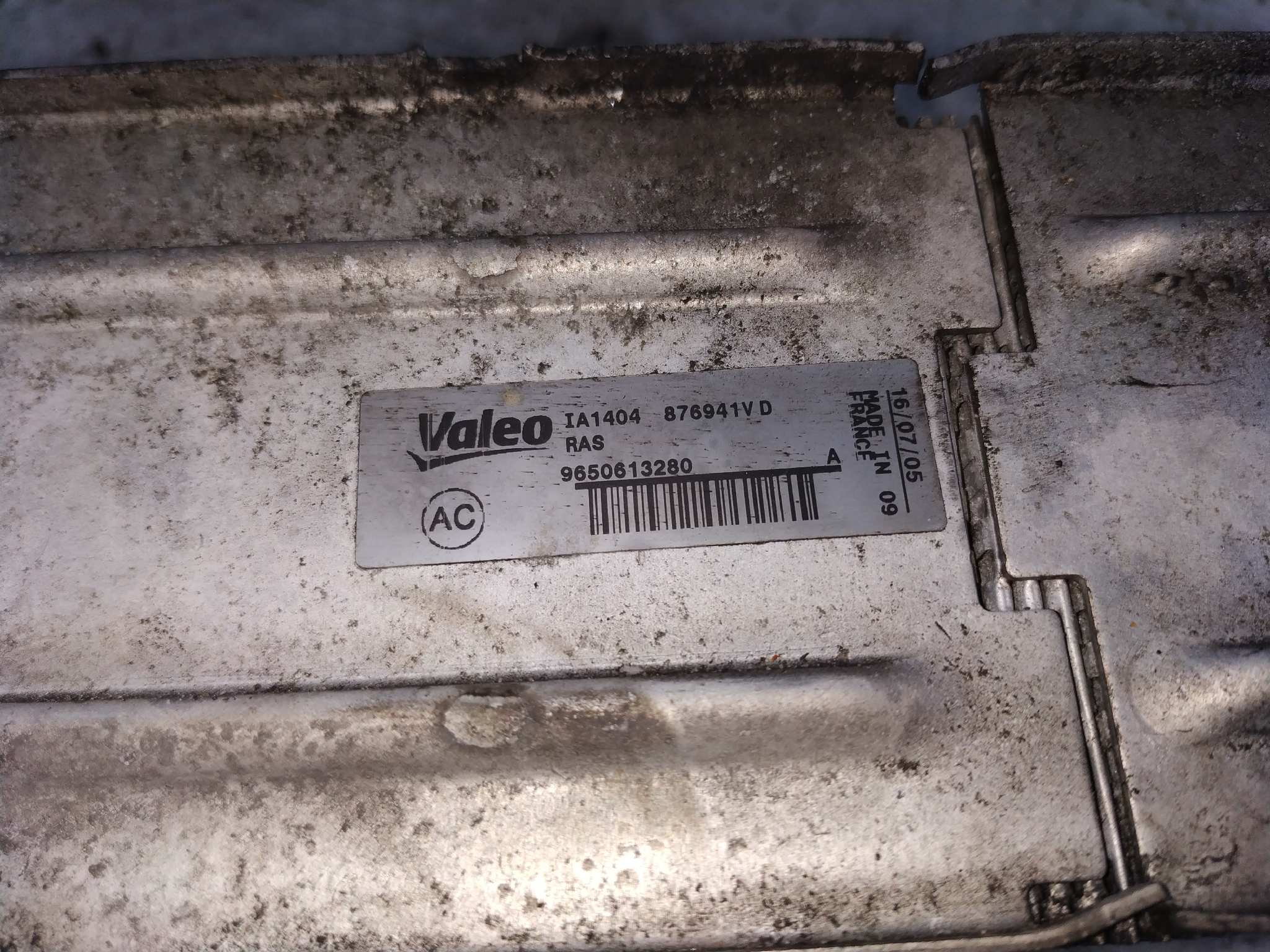 INTERCOOLER CITROEN C5 BERLINA - vista 5