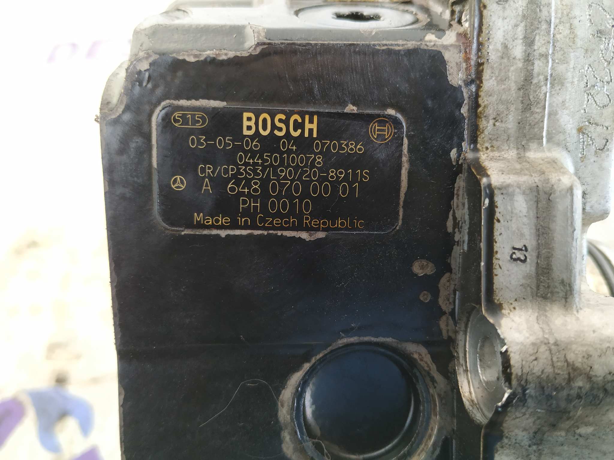 BOMBA INYECCION MERCEDES-BENZ CLASE S (W220) - vista 7