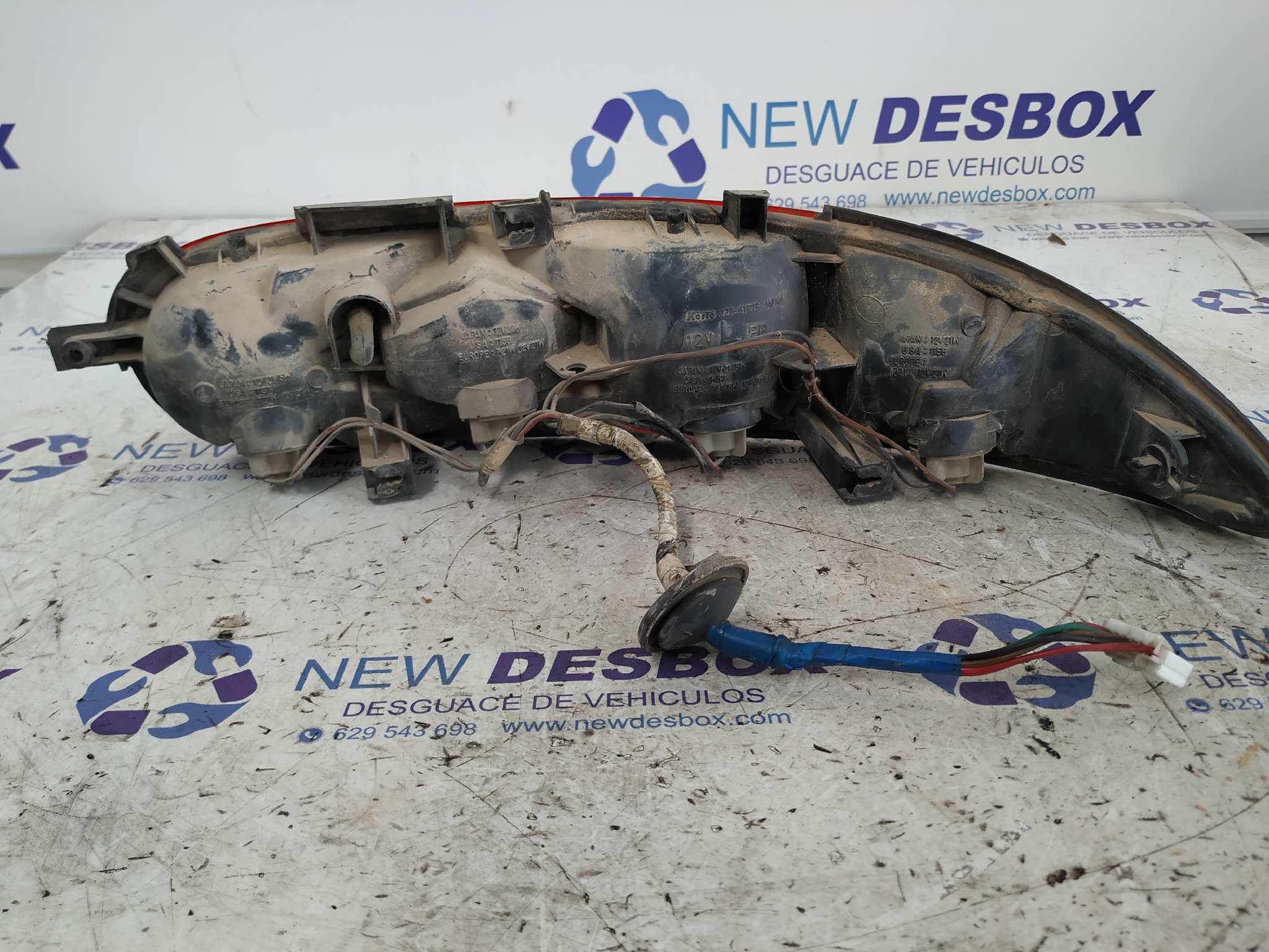 PILOTO TRASERO IZQUIERDO MAZDA MX-3 (EC) - vista 3