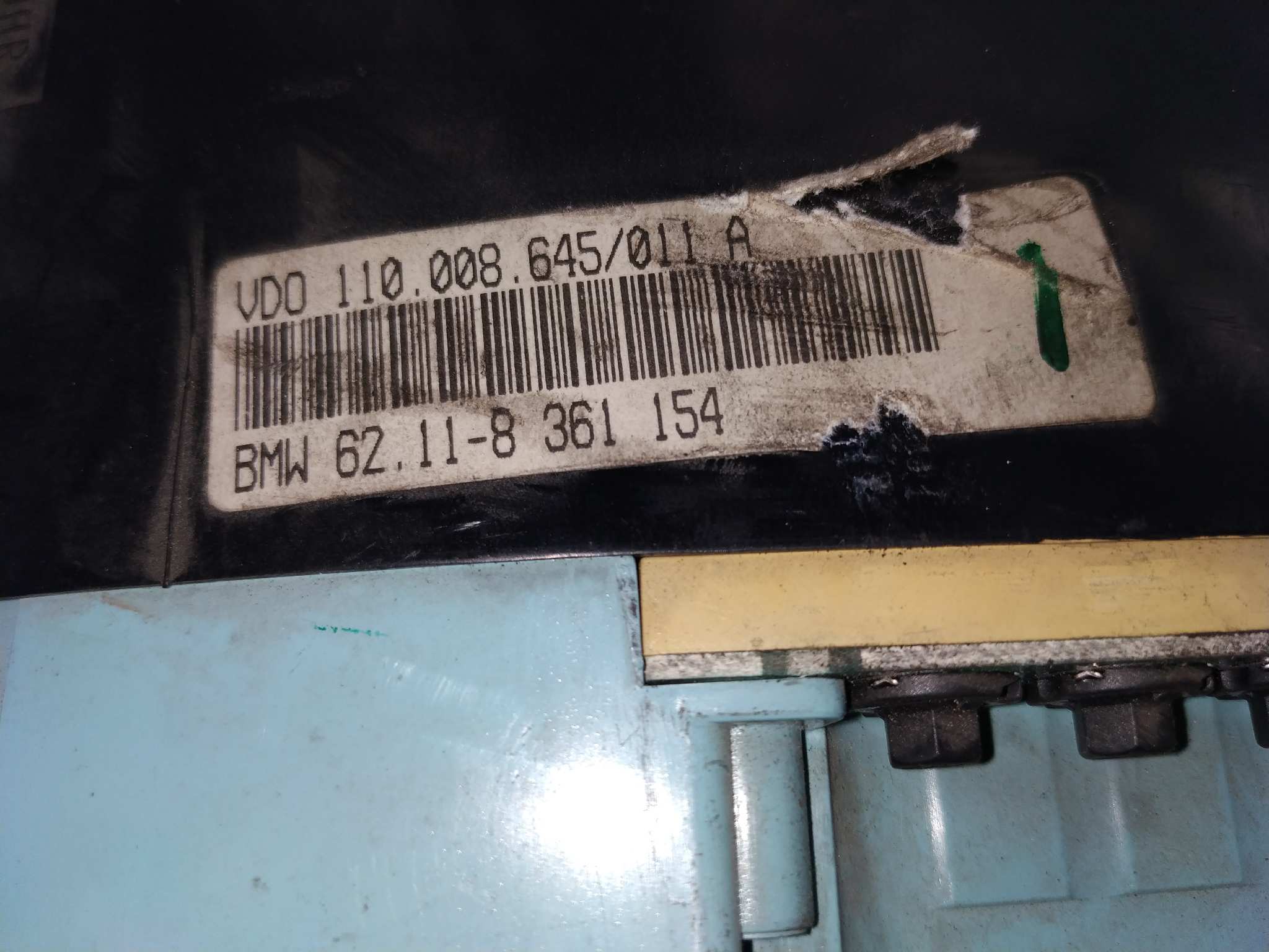 CUADRO INSTRUMENTOS BMW SERIE 3 COMPACTO (E36) - vista 7