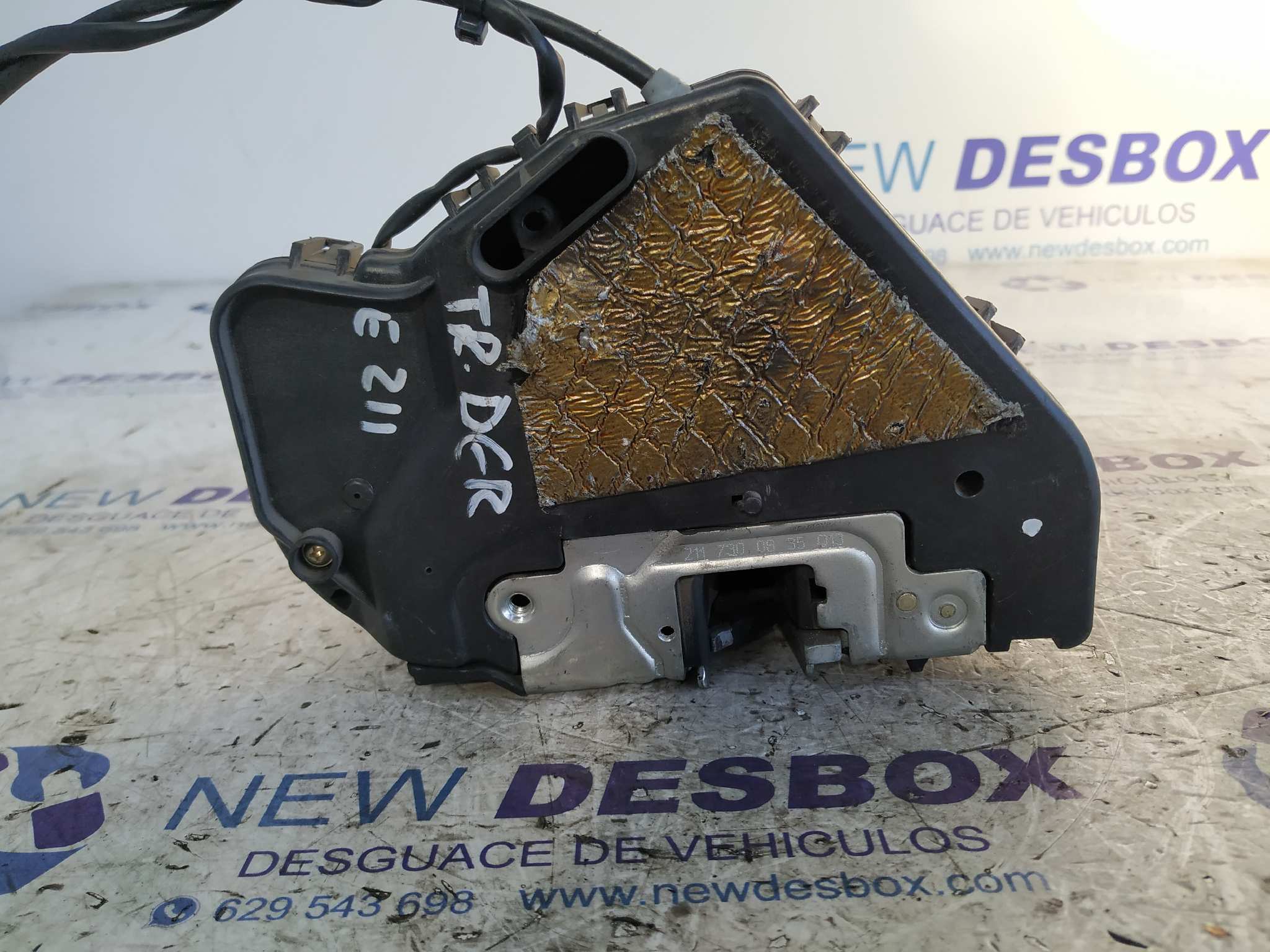 CERRADURA PUERTA TRASERA DERECHA MERCEDES CLASE E (W211) - vista 3