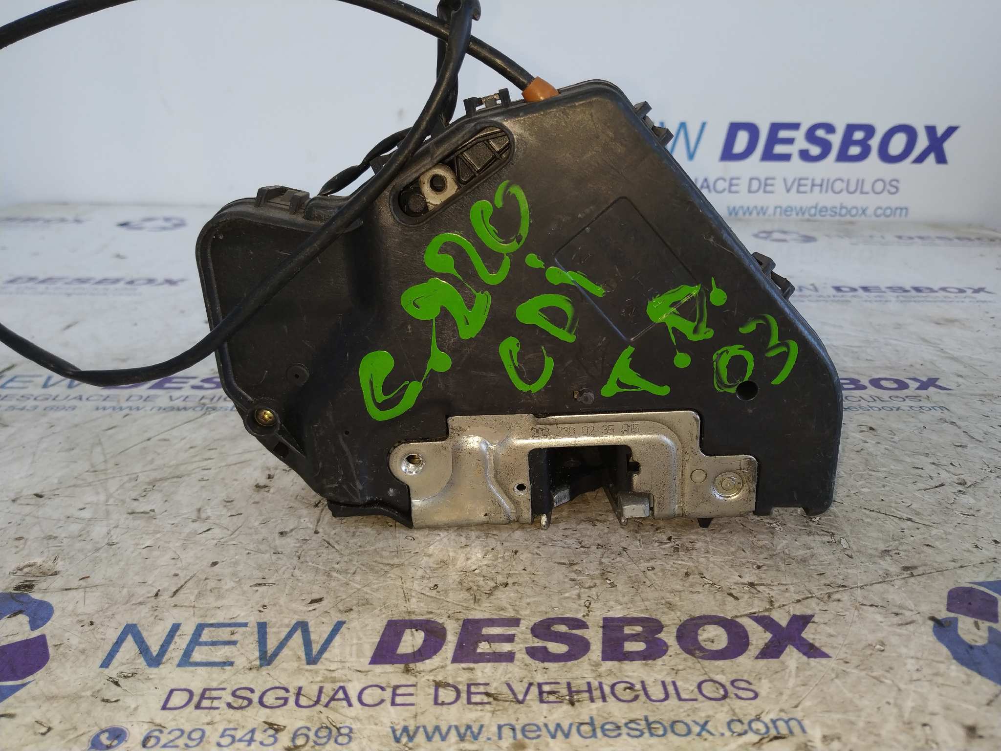 CERRADURA PUERTA TRASERA DERECHA MERCEDES CLASE C (W203) - vista 5