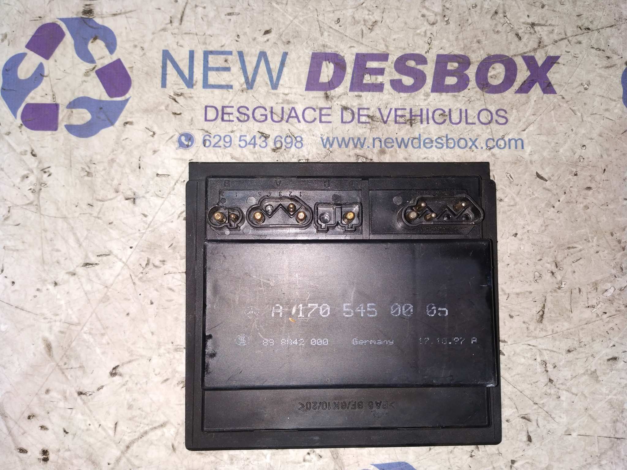 MODULO ELECTRONICO MERCEDES-BENZ CLASE SLK (W170)