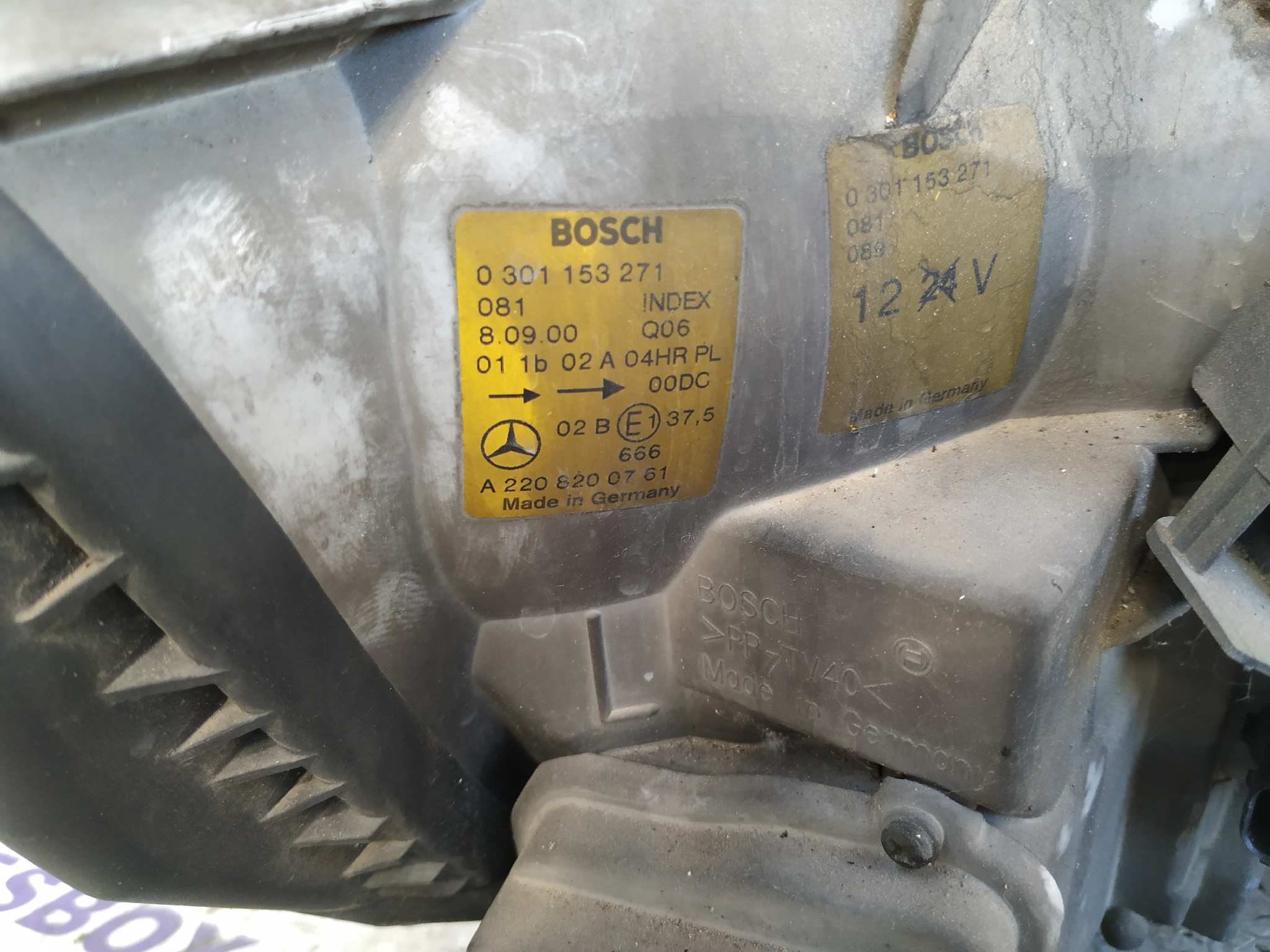 FARO IZQUIERDO MERCEDES-BENZ CLASE S (W220) - vista 8