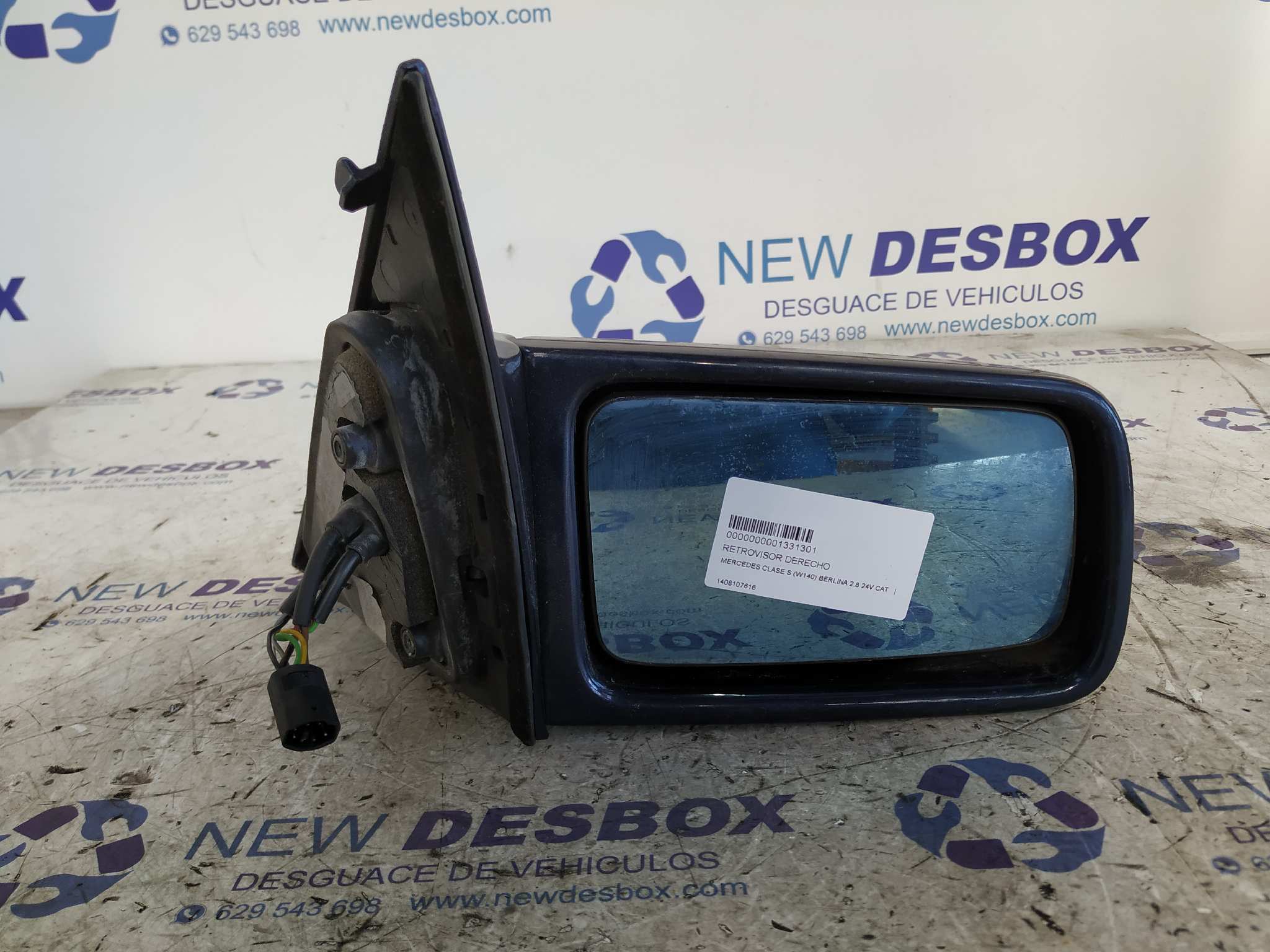 RETROVISOR DERECHO MERCEDES-BENZ CLASE S (W140) - recambio desguace