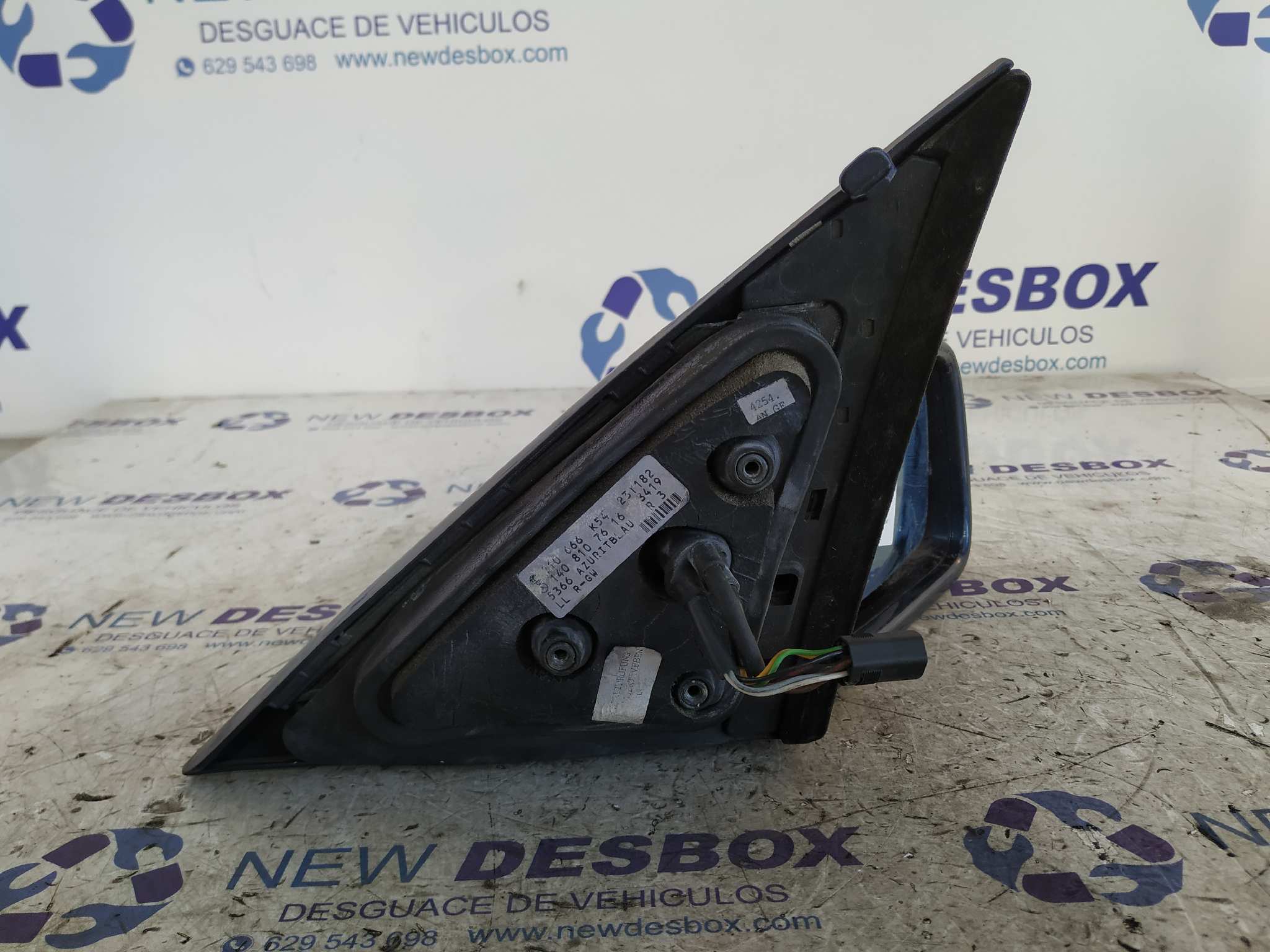 RETROVISOR DERECHO MERCEDES-BENZ CLASE S (W140) - recambio desguace - vista 7