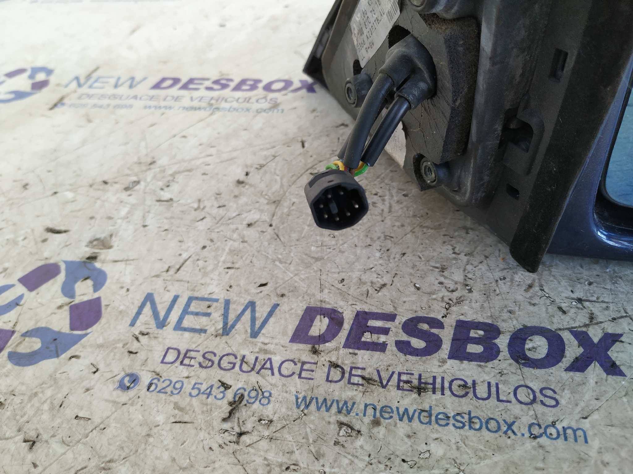 RETROVISOR DERECHO MERCEDES-BENZ CLASE S (W140) - recambio desguace - vista 4