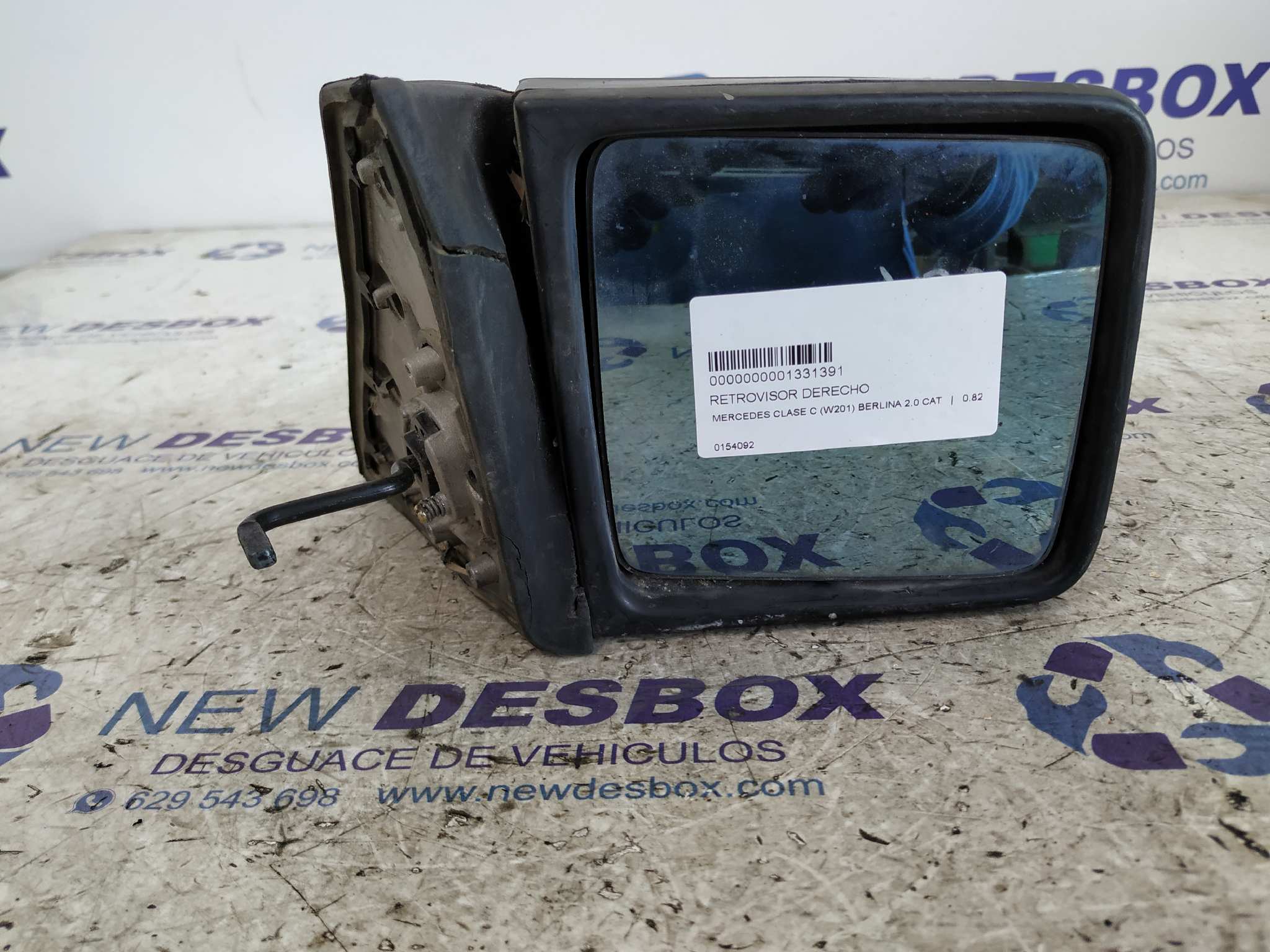 RETROVISOR DERECHO MERCEDES CLASE C (W201)