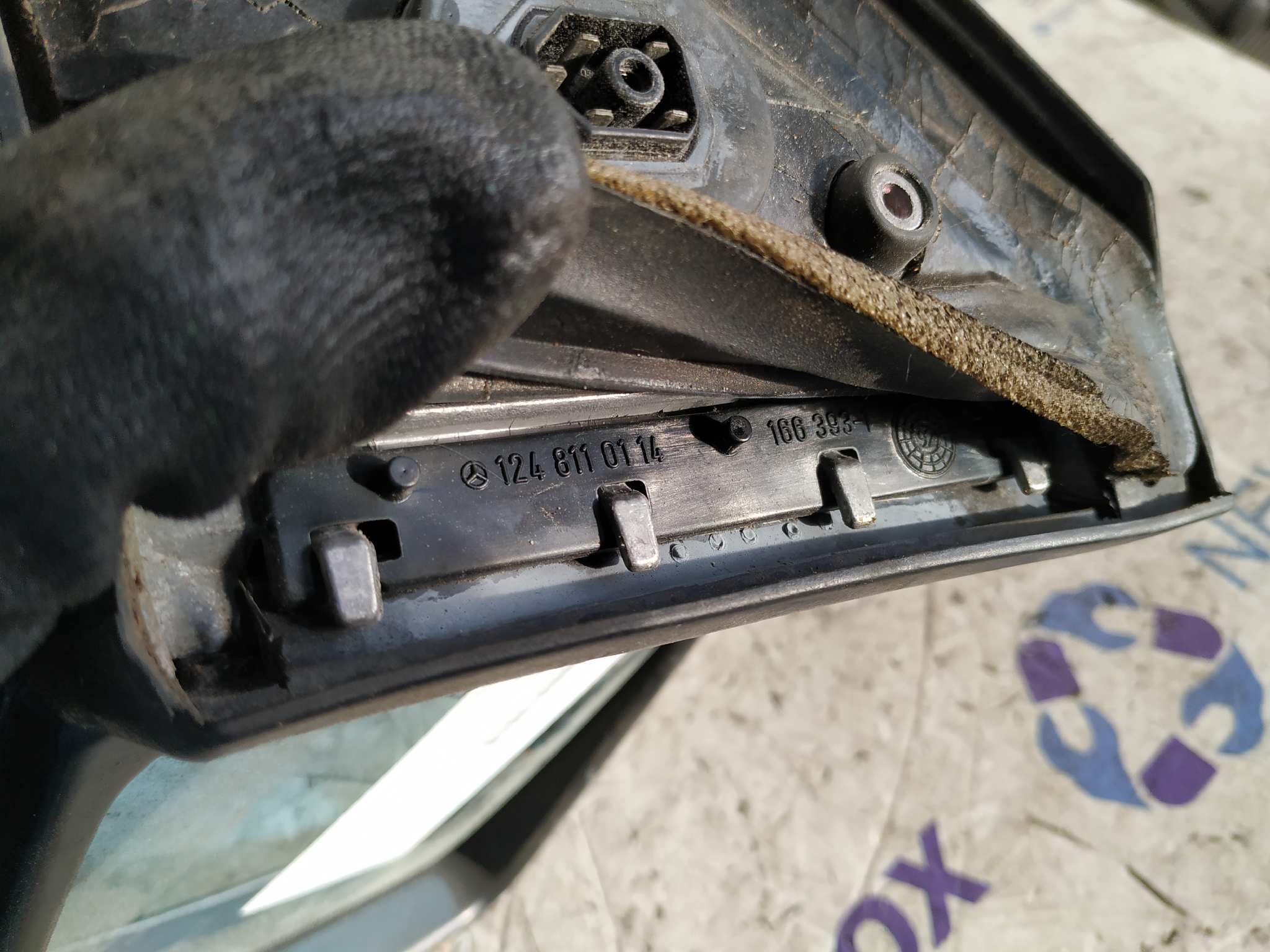 RETROVISOR DERECHO MERCEDES CLASE E (W124) - vista 6