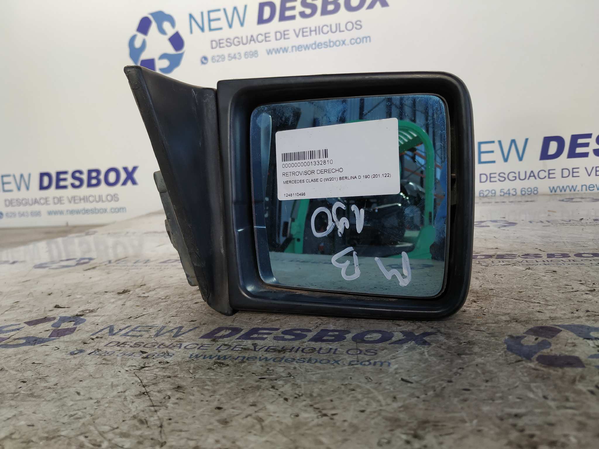 RETROVISOR DERECHO MERCEDES CLASE C (W201)