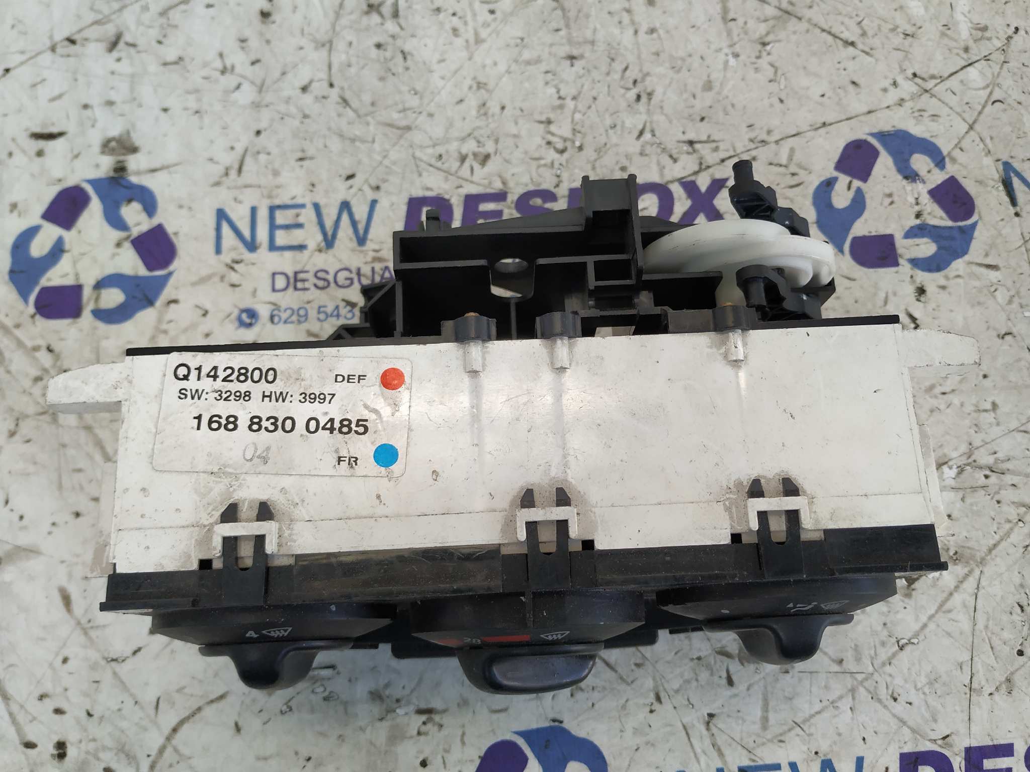 MANDO CALEFACCION / AIRE ACONDICIONADO MERCEDES-BENZ CLASE A (W168) - vista 2