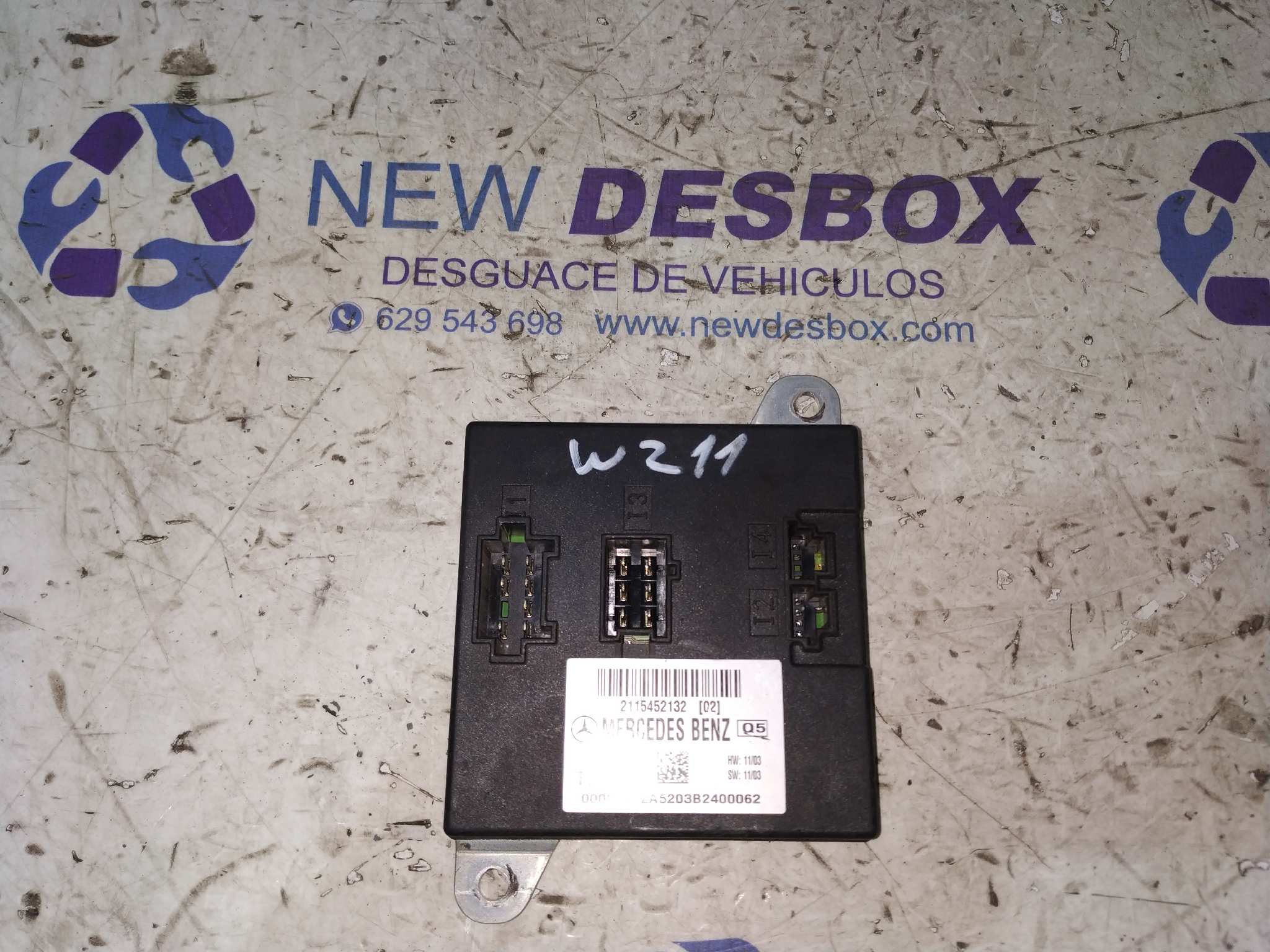 MODULO ELECTRONICO MERCEDES CLASE E (W211)