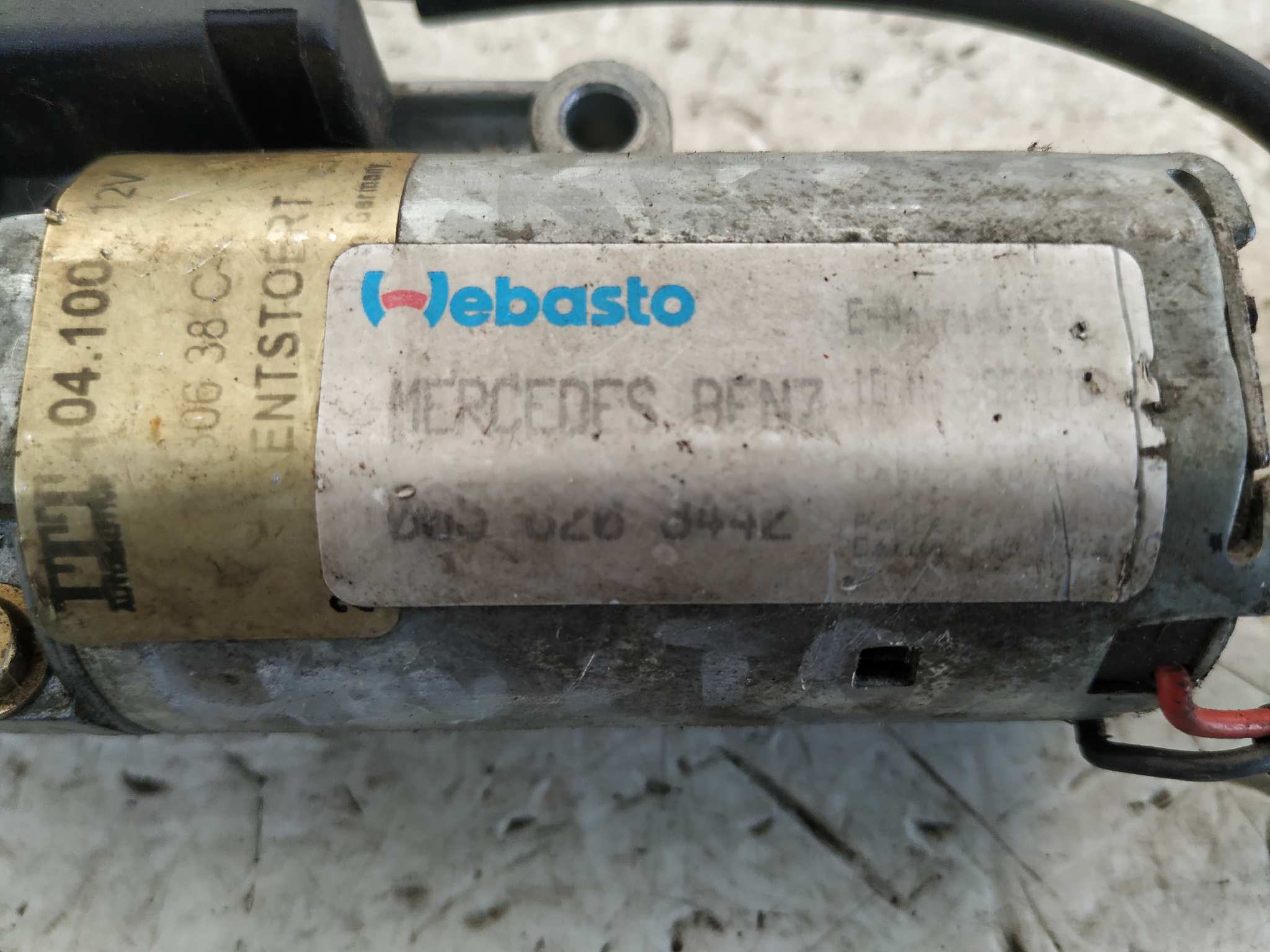 MOTOR TECHO ELECTRICO MERCEDES VITO (W638) - vista 4