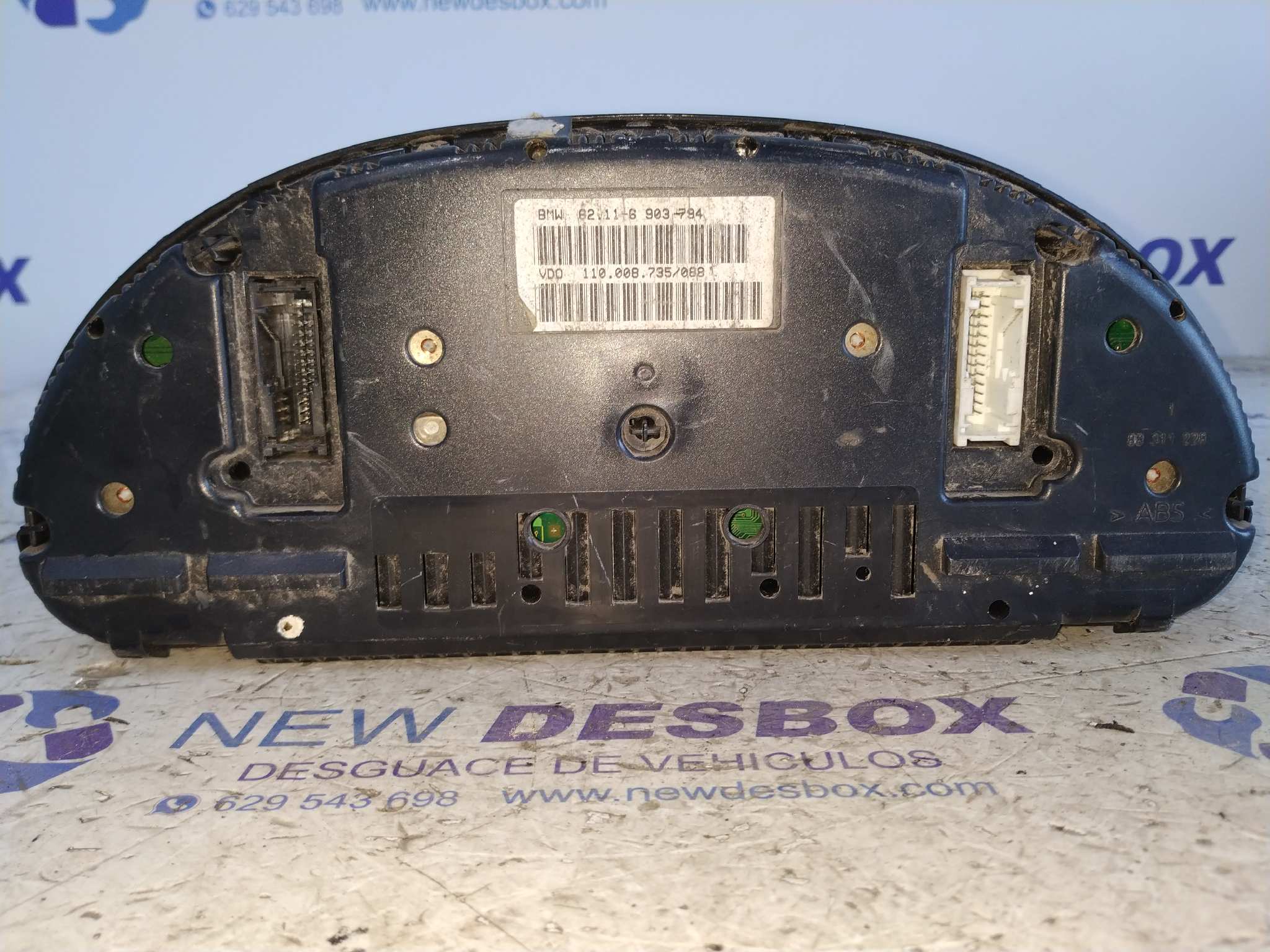 CUADRO INSTRUMENTOS BMW SERIE 5 BERLINA (E39) - vista 2