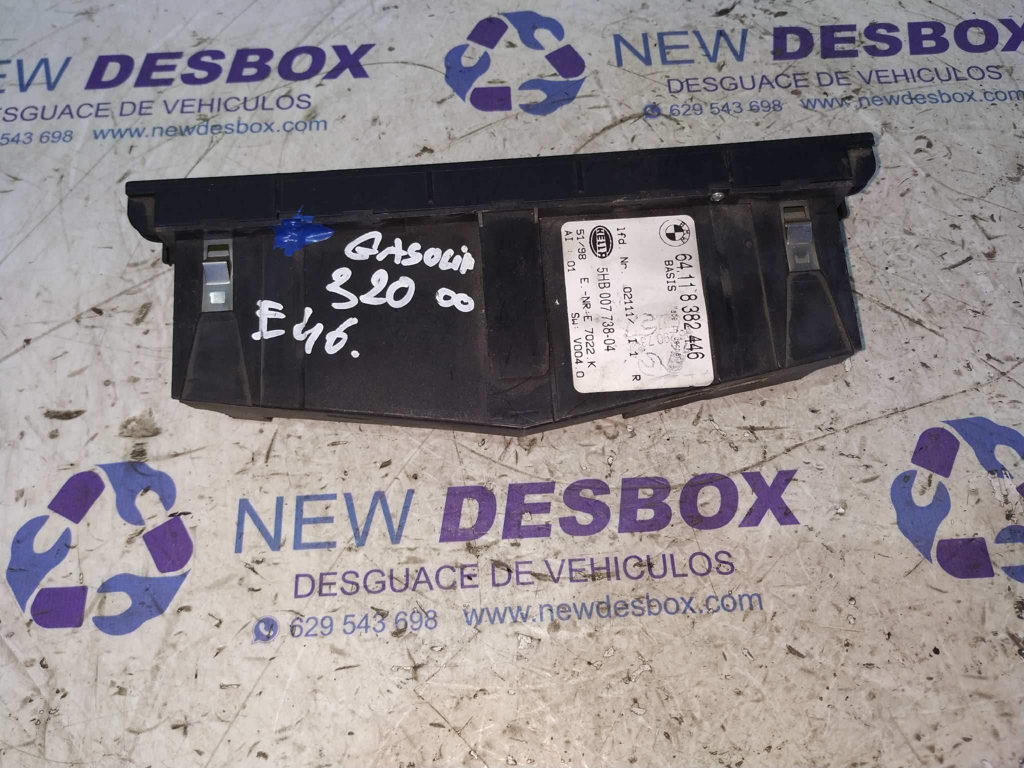 MANDO CLIMATIZADOR BMW SERIE 3 BERLINA (E46) - vista 2