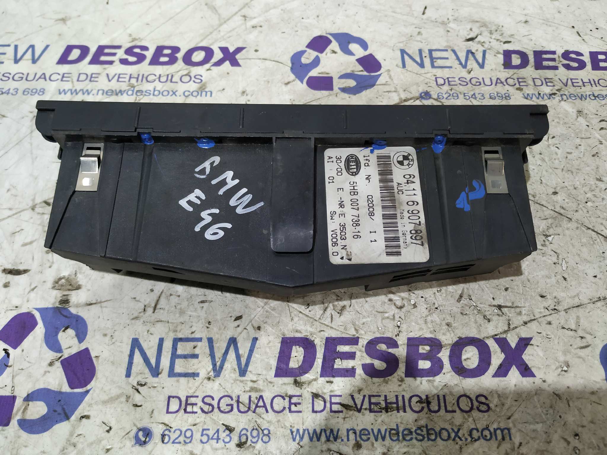 MANDO CLIMATIZADOR BMW SERIE 3 BERLINA (E46) - vista 3