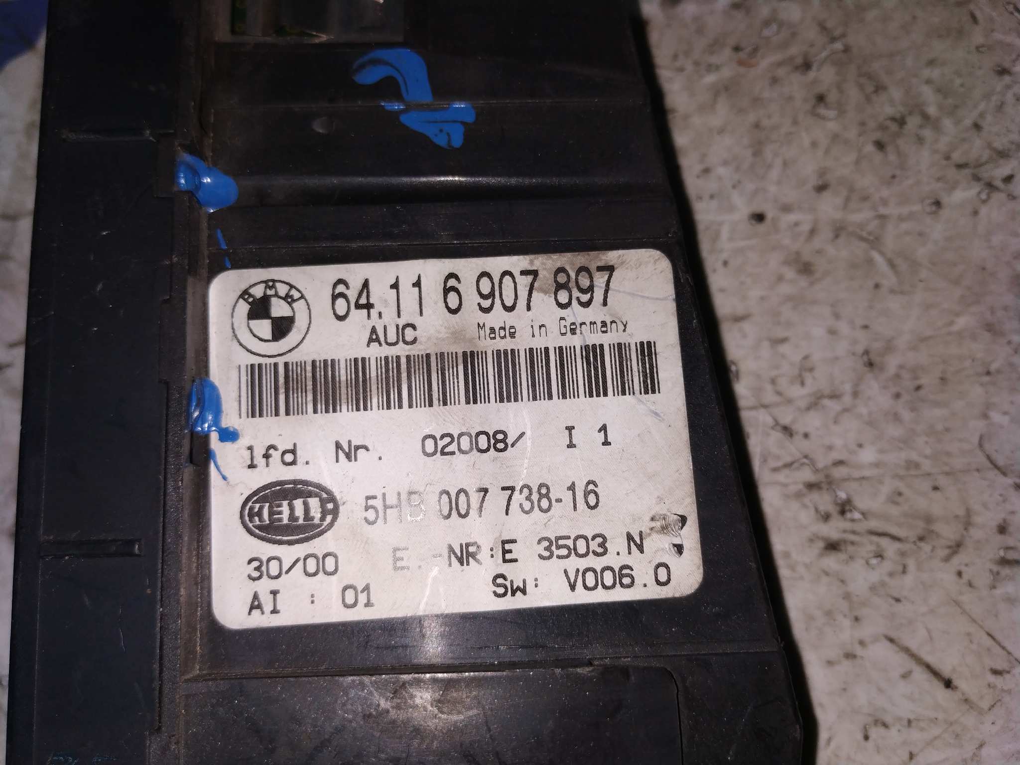 MANDO CLIMATIZADOR BMW SERIE 3 BERLINA (E46) - vista 2