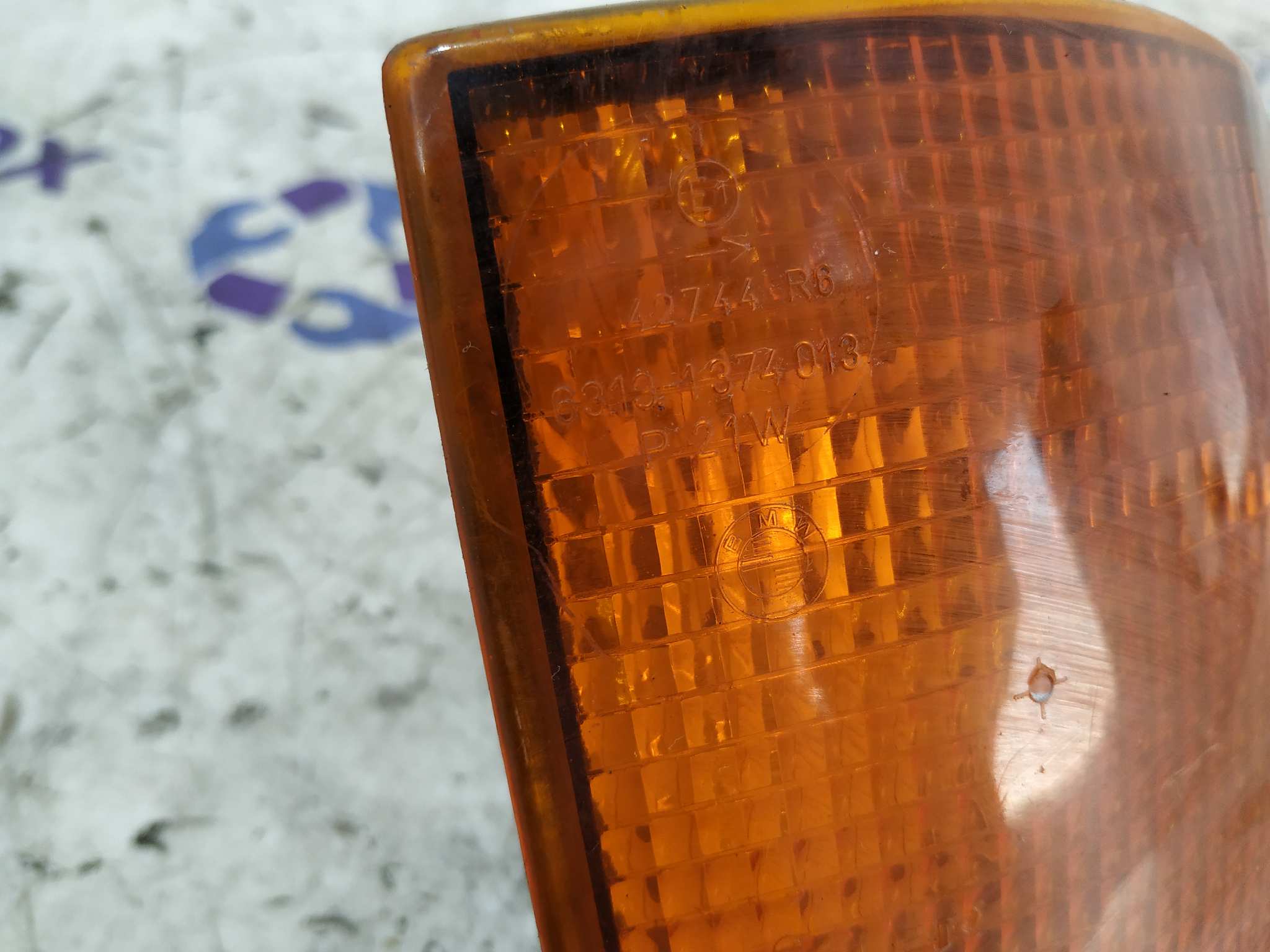 PILOTO DELANTERO IZQUIERDO BMW SERIE 7 (E32) - vista 6