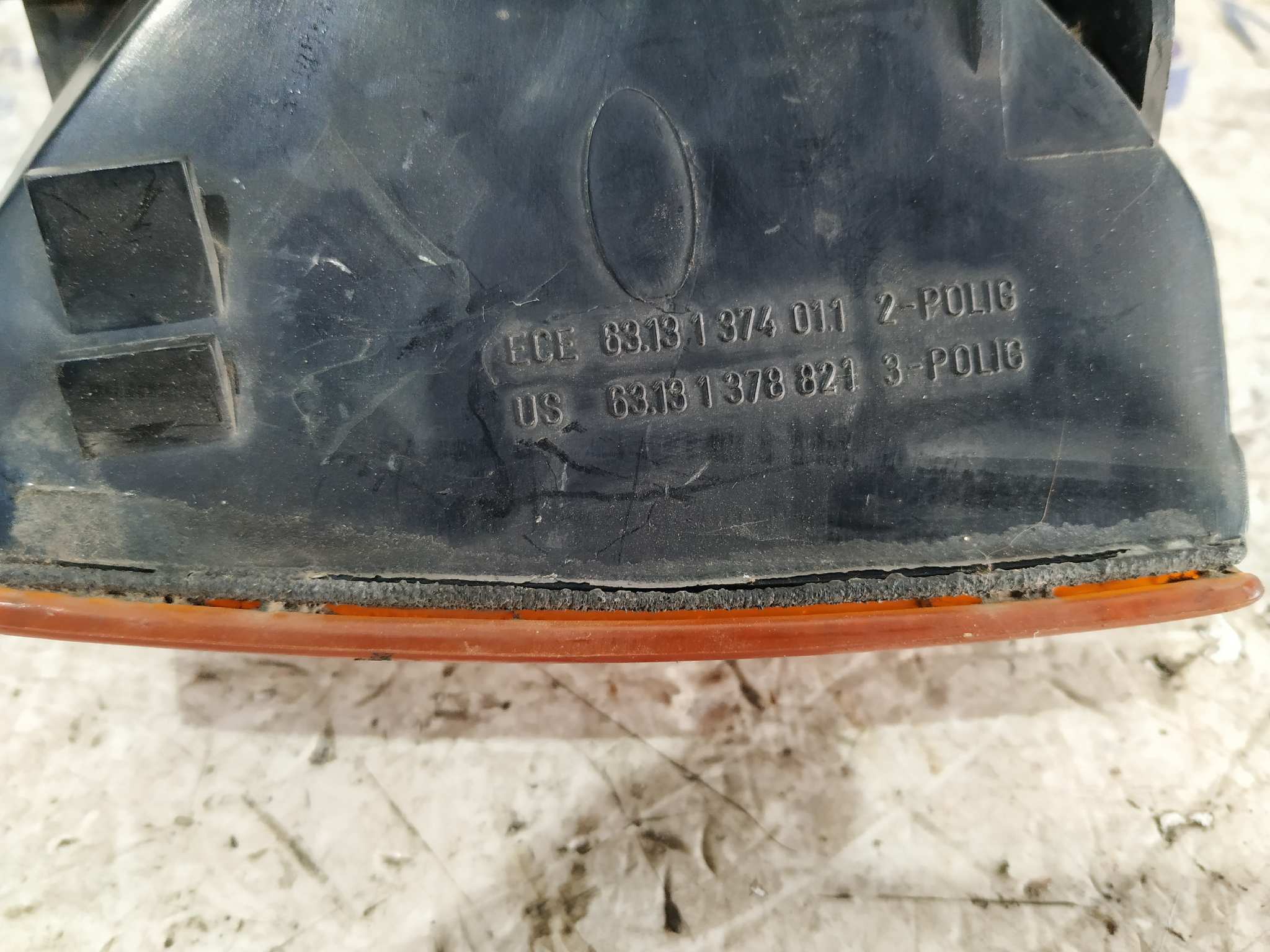 PILOTO DELANTERO IZQUIERDO BMW SERIE 7 (E32) - vista 4