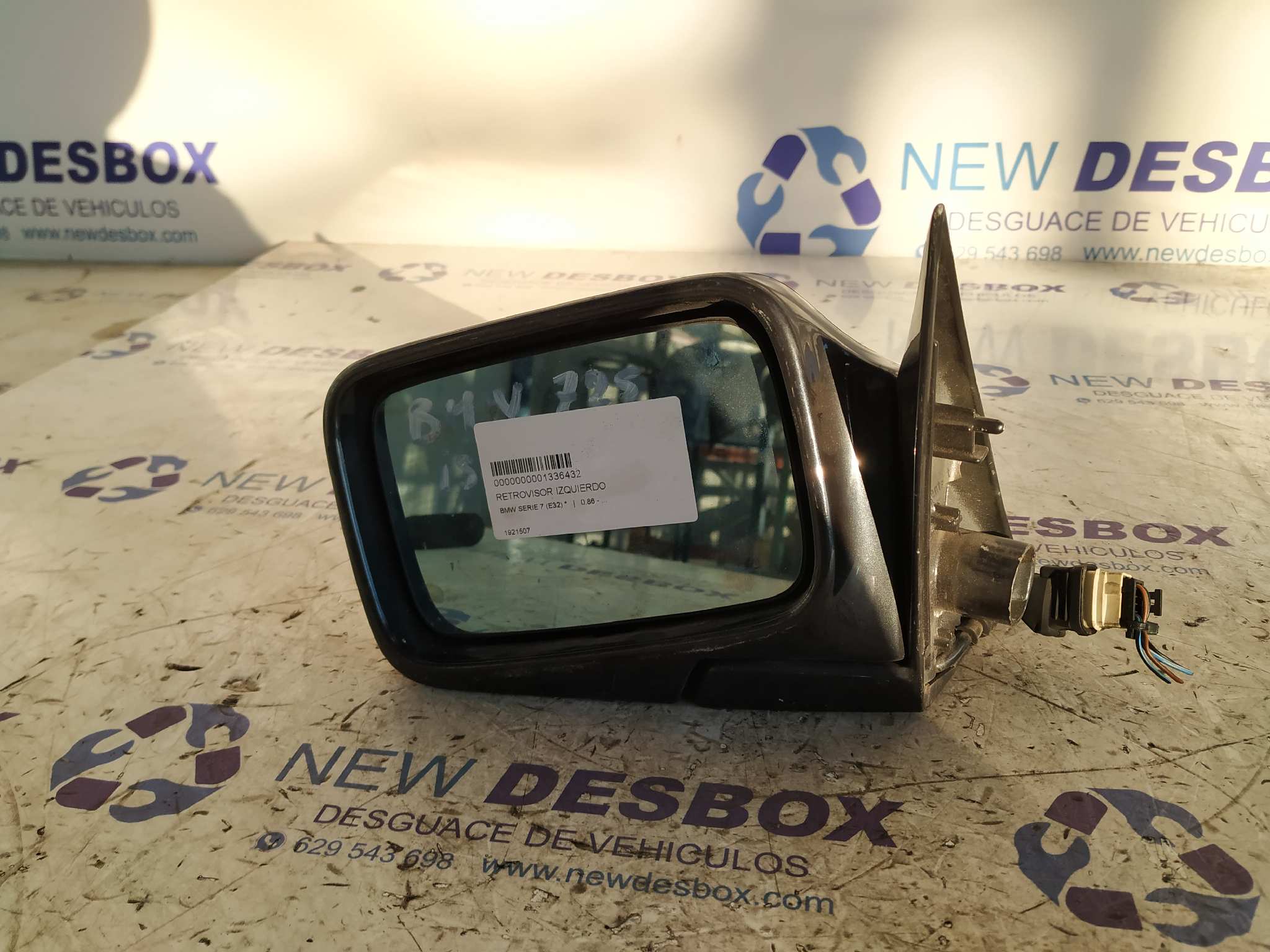 RETROVISOR IZQUIERDO BMW SERIE 7 (E32)