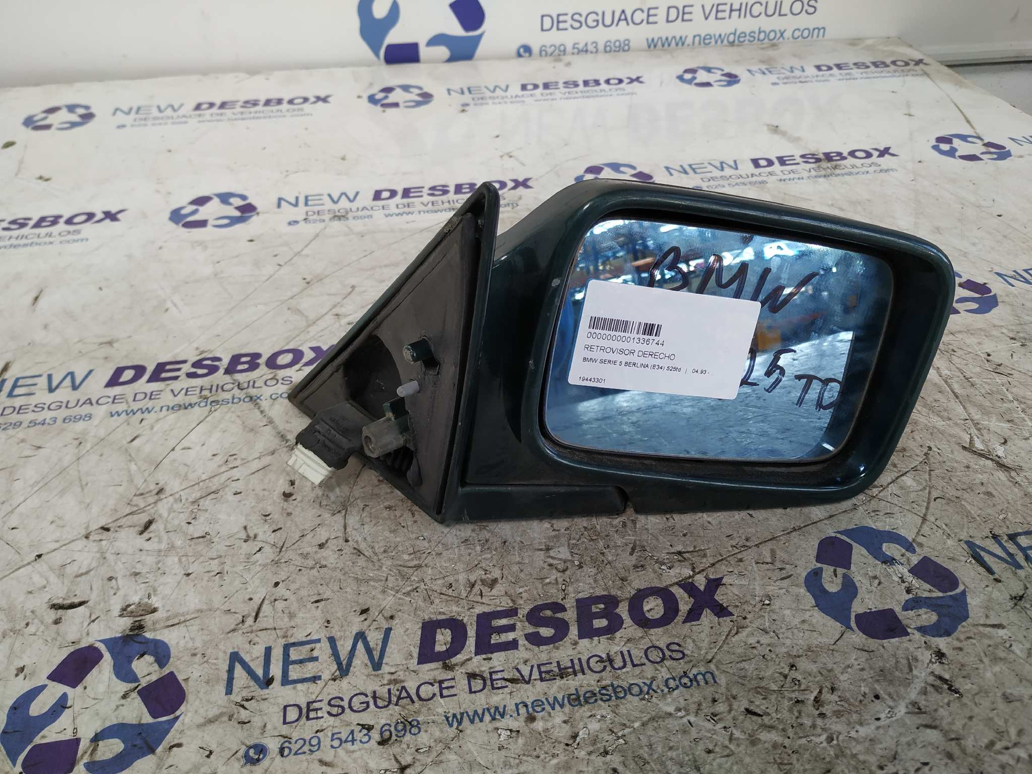 RETROVISOR DERECHO BMW SERIE 5 BERLINA (E34)