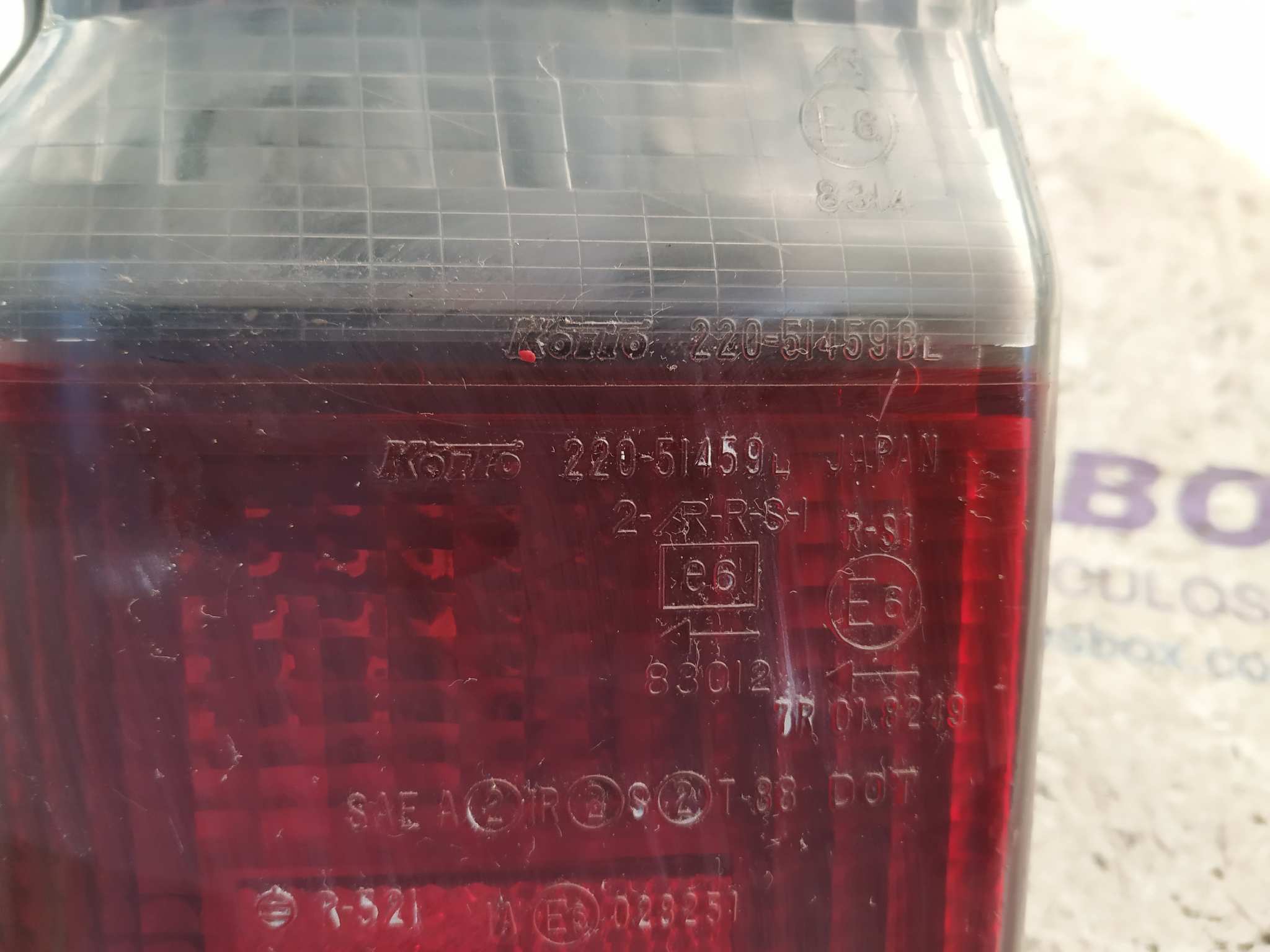 PILOTO TRASERO IZQUIERDO BERTONE  FREECLIMBER - vista 5