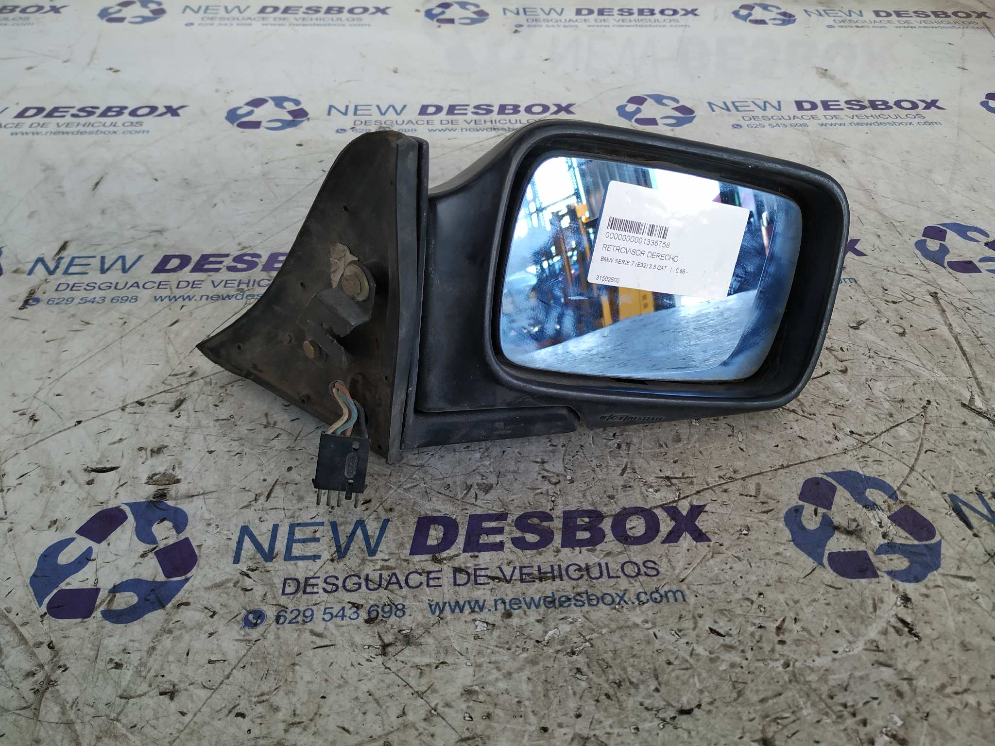 RETROVISOR DERECHO BMW SERIE 7 (E32)