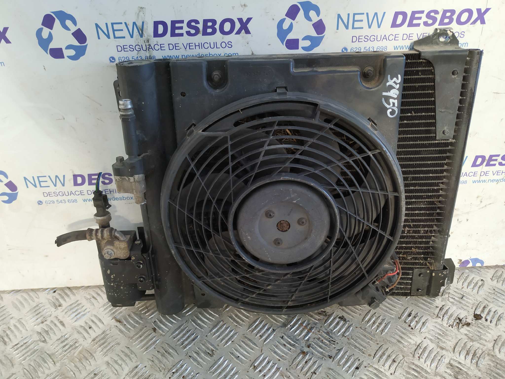 CONDENSADOR / RADIADOR  AIRE ACONDICIONADO OPEL ASTRA G BERLINA
