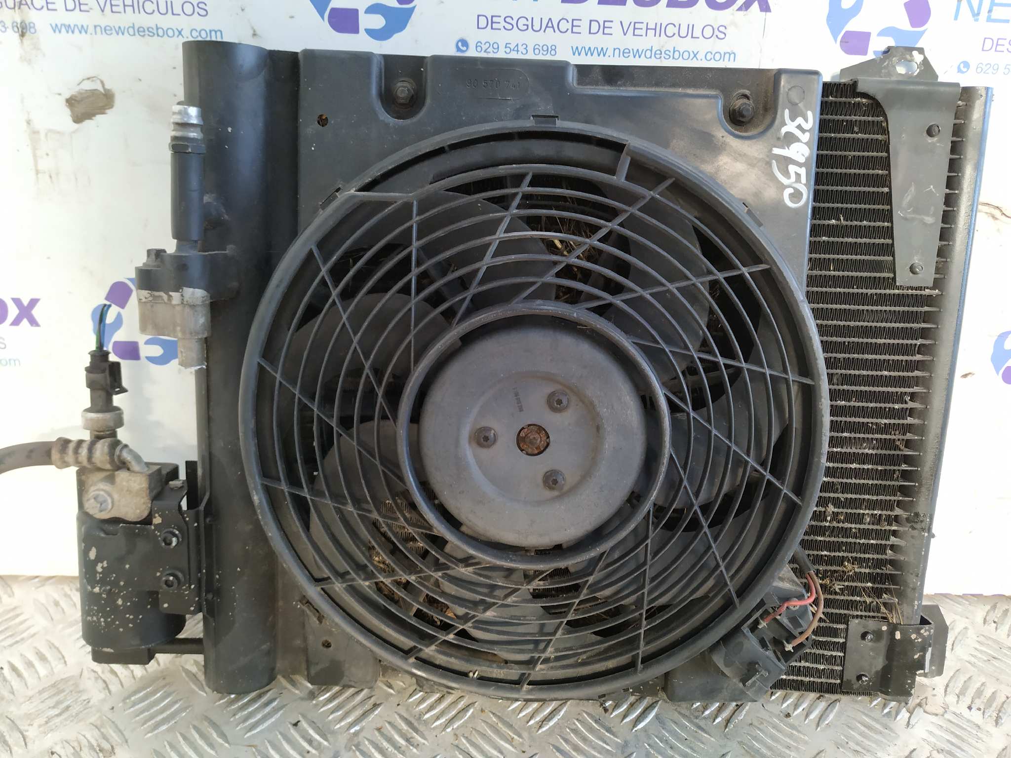 ELECTROVENTILADOR RADIADOR AIRE ACONDICIONADO OPEL ASTRA G BERLINA