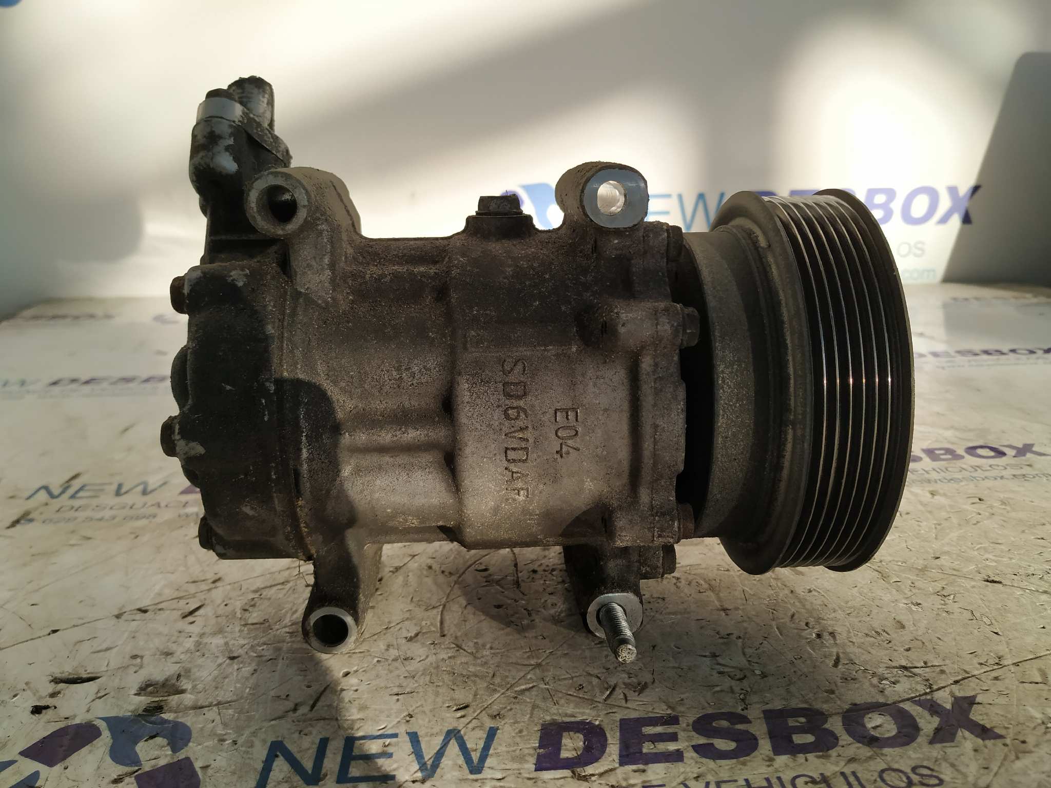 COMPRESOR AIRE ACONDICIONADO RENAULT CLIO III - vista 8