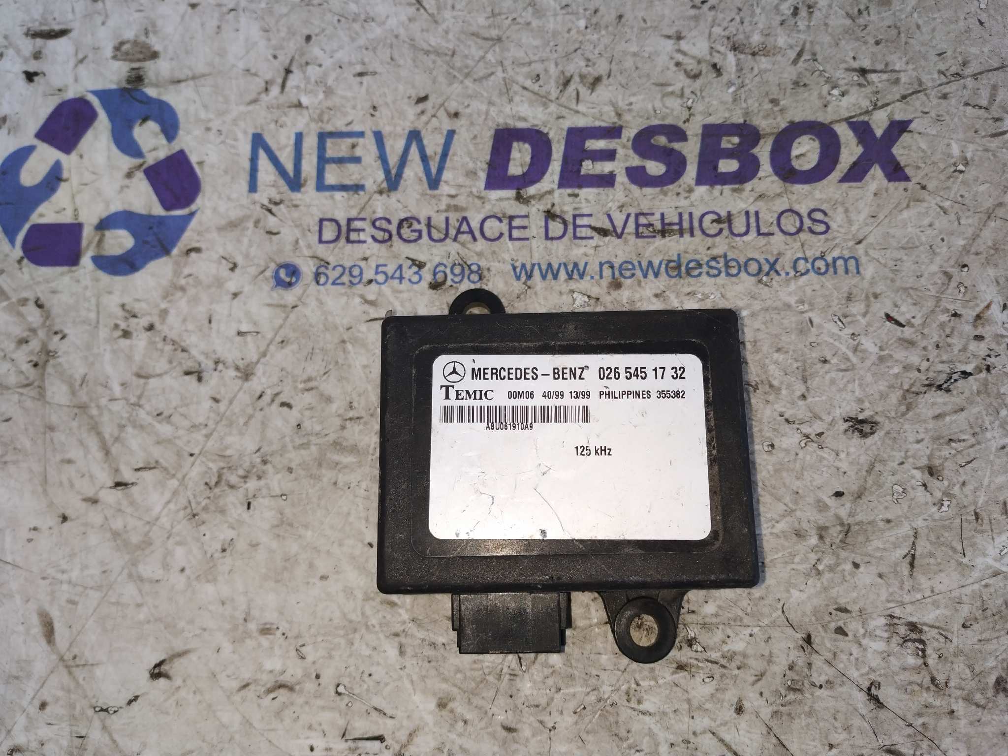 CENTRALITA INMOVILIZADOR MERCEDES VITO (W638)