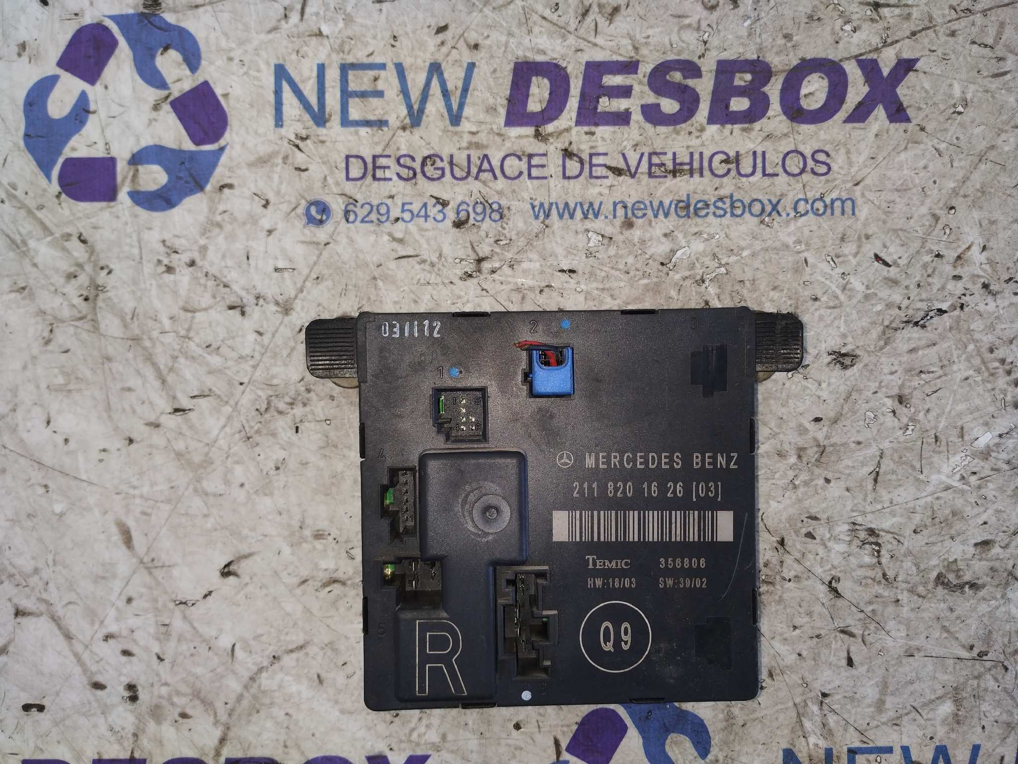 CENTRALITA CIERRE MERCEDES CLASE E (W211)