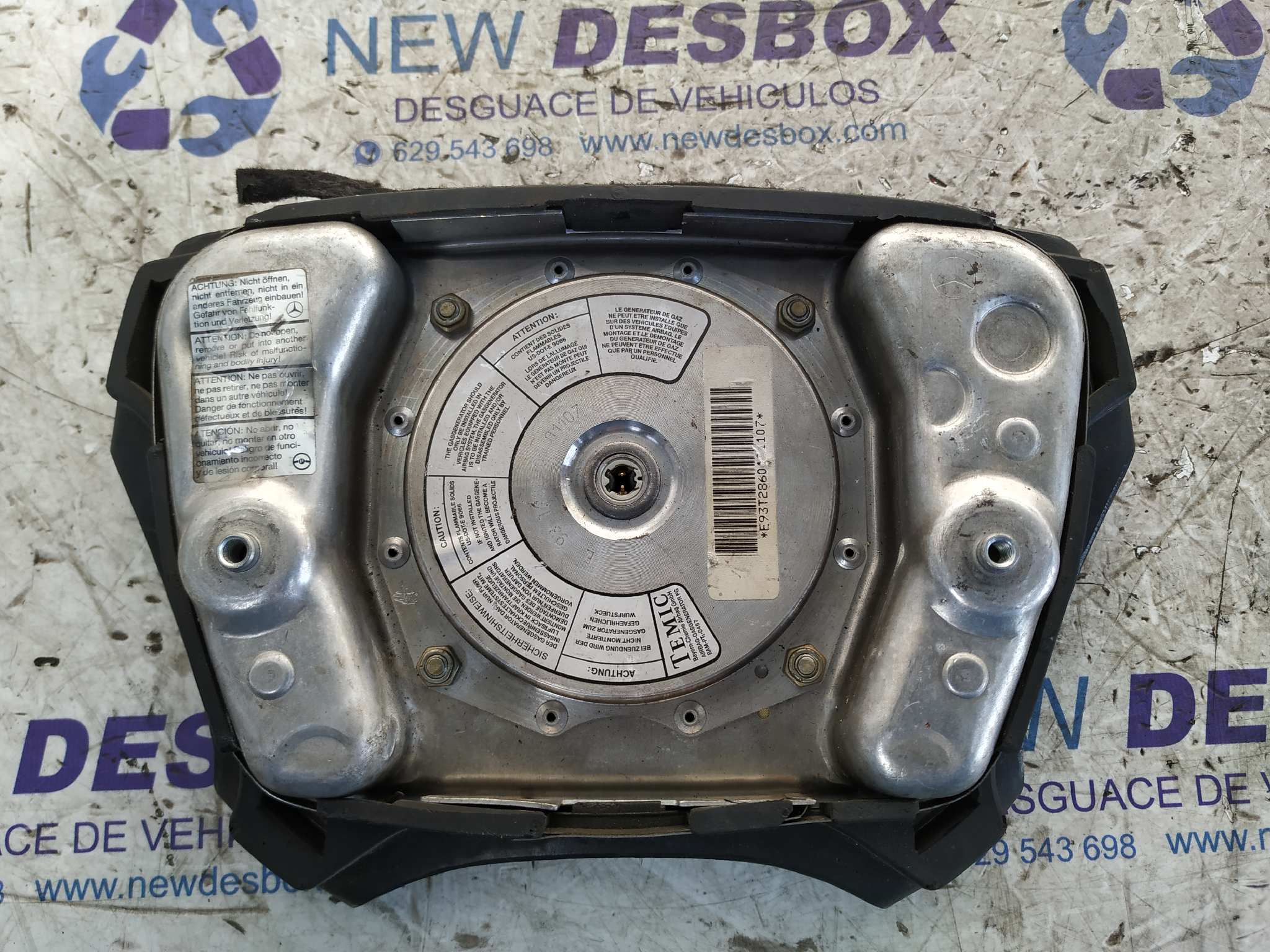 AIRBAG DELANTERO IZQUIERDO MERCEDES-BENZ CLASE C (W202) - vista 3