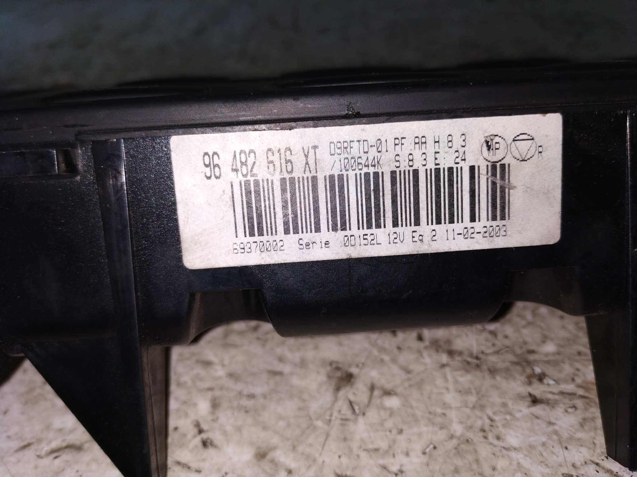 MANDO CLIMATIZADOR PEUGEOT 406 BERLINA (S1/S2) - vista 2