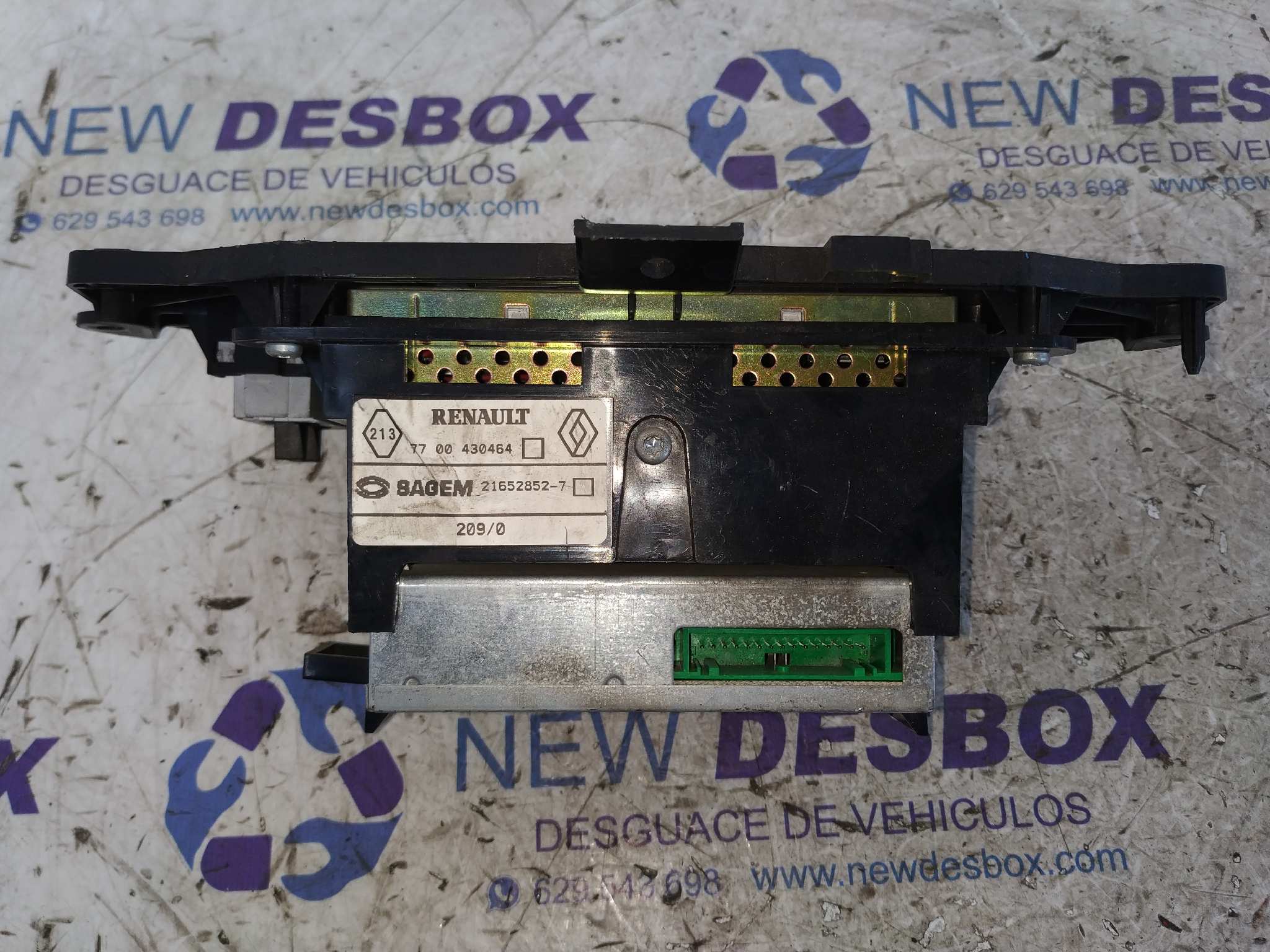 PANTALLA MULTIFUNCION RENAULT MEGANE I SCENIC (JA0) - vista 6