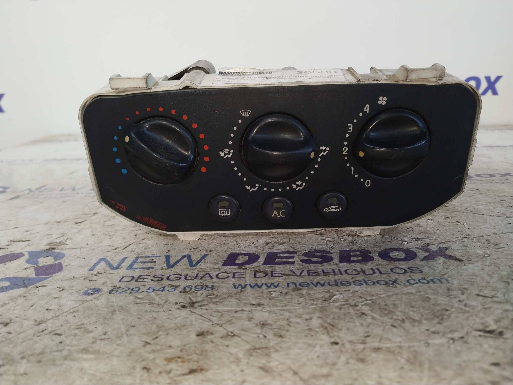 MANDO CALEFACCION / AIRE ACONDICIONADO RENAULT CLIO II FASE I (B/CBO)