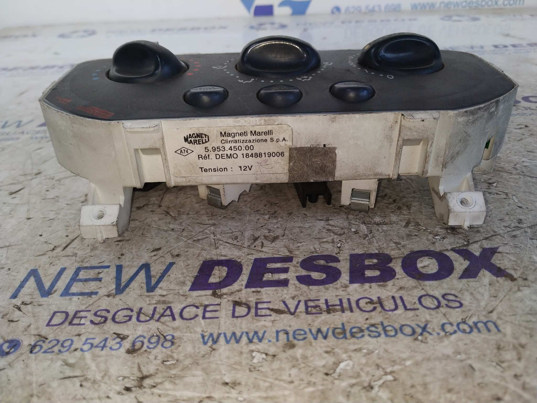 MANDO CALEFACCION / AIRE ACONDICIONADO RENAULT CLIO II FASE I (B/CBO) - vista 2