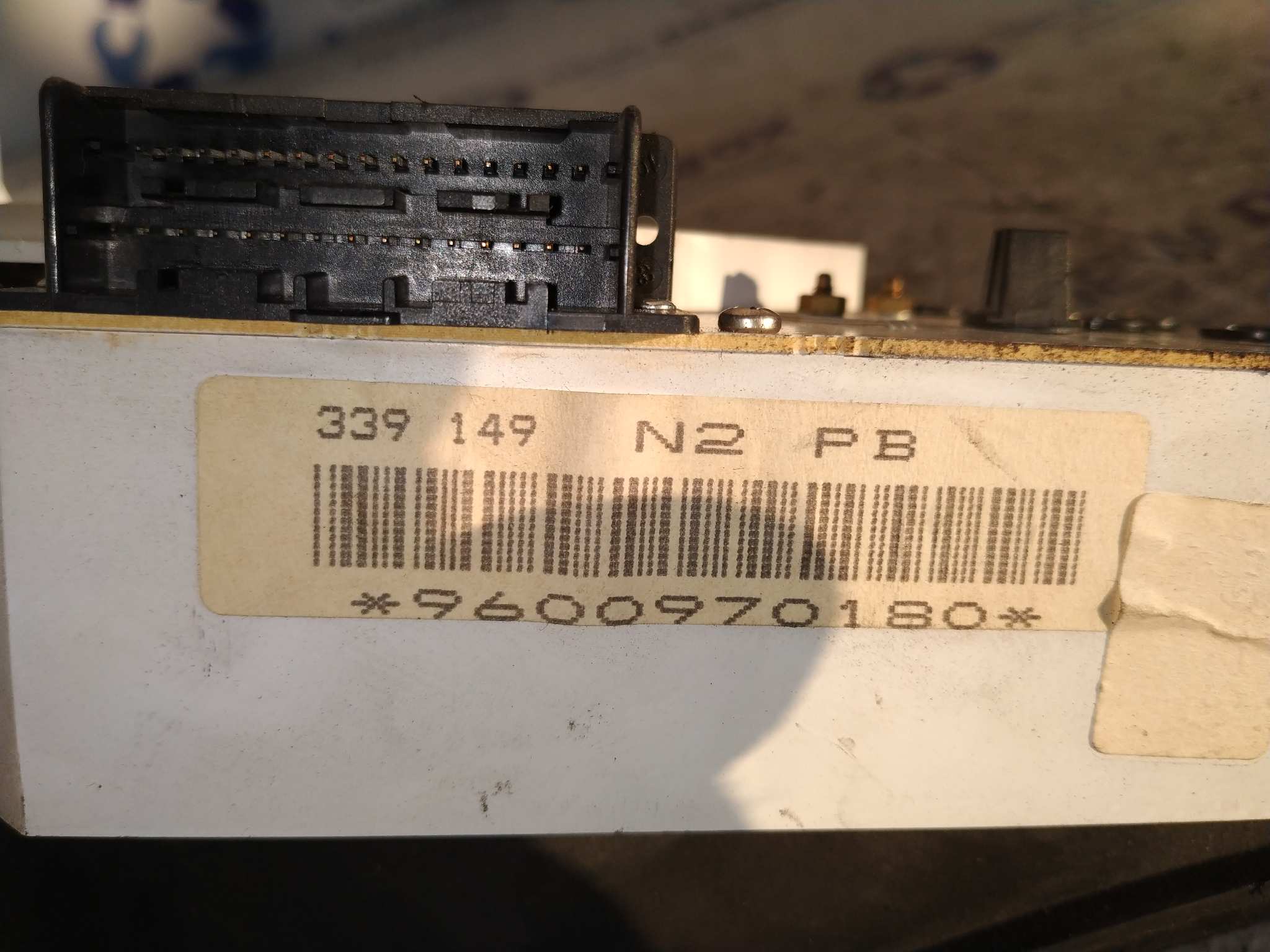 CUADRO INSTRUMENTOS PEUGEOT 605 SRTI - vista 4