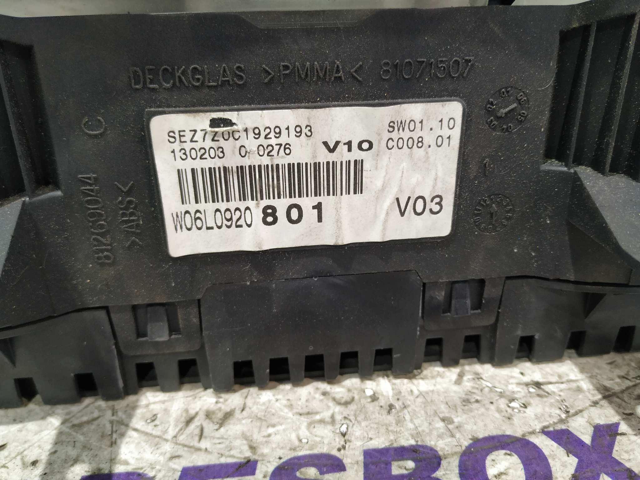 CUADRO INSTRUMENTOS SEAT IBIZA (6L1) - vista 6