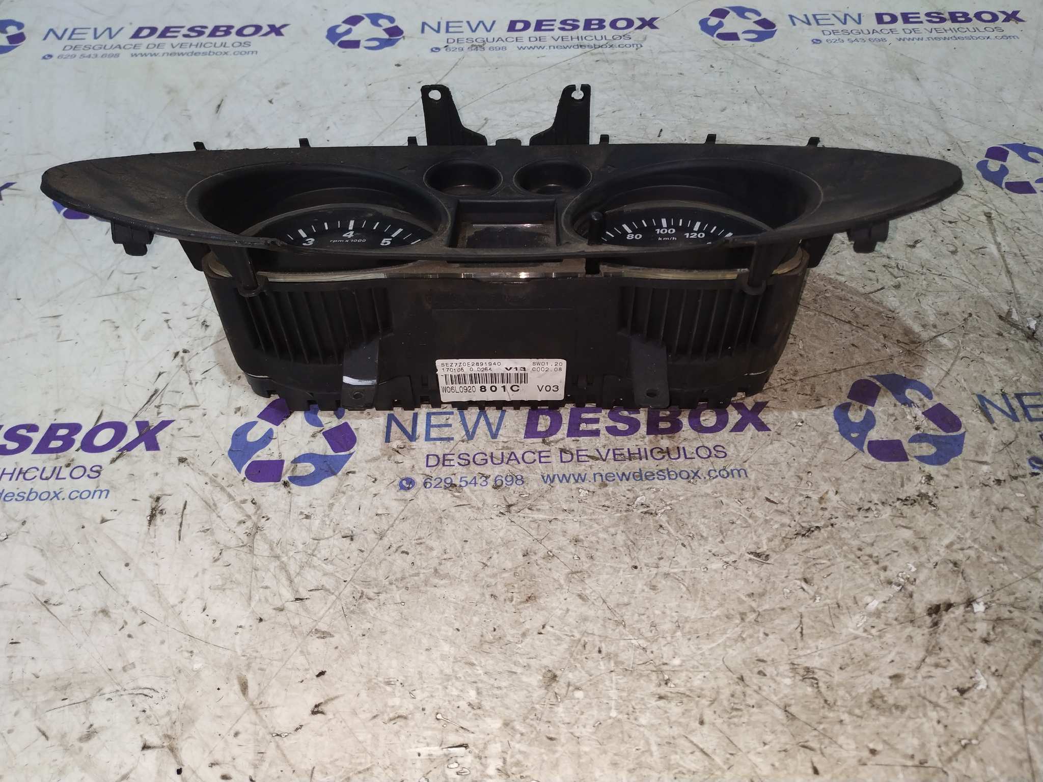 CUADRO INSTRUMENTOS SEAT IBIZA (6L1) - vista 3