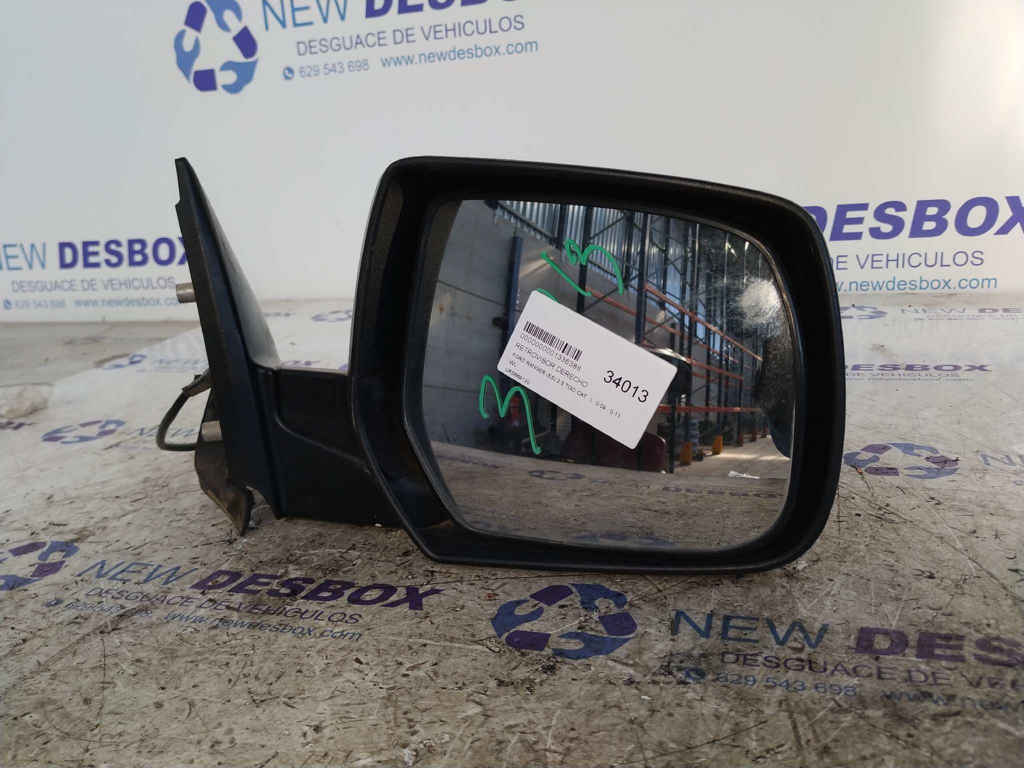 RETROVISOR DERECHO FORD RANGER (ES)